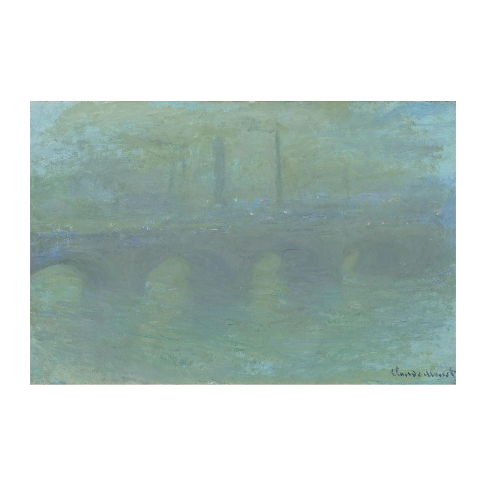 Impressionist Bridge Serenity Wall Art