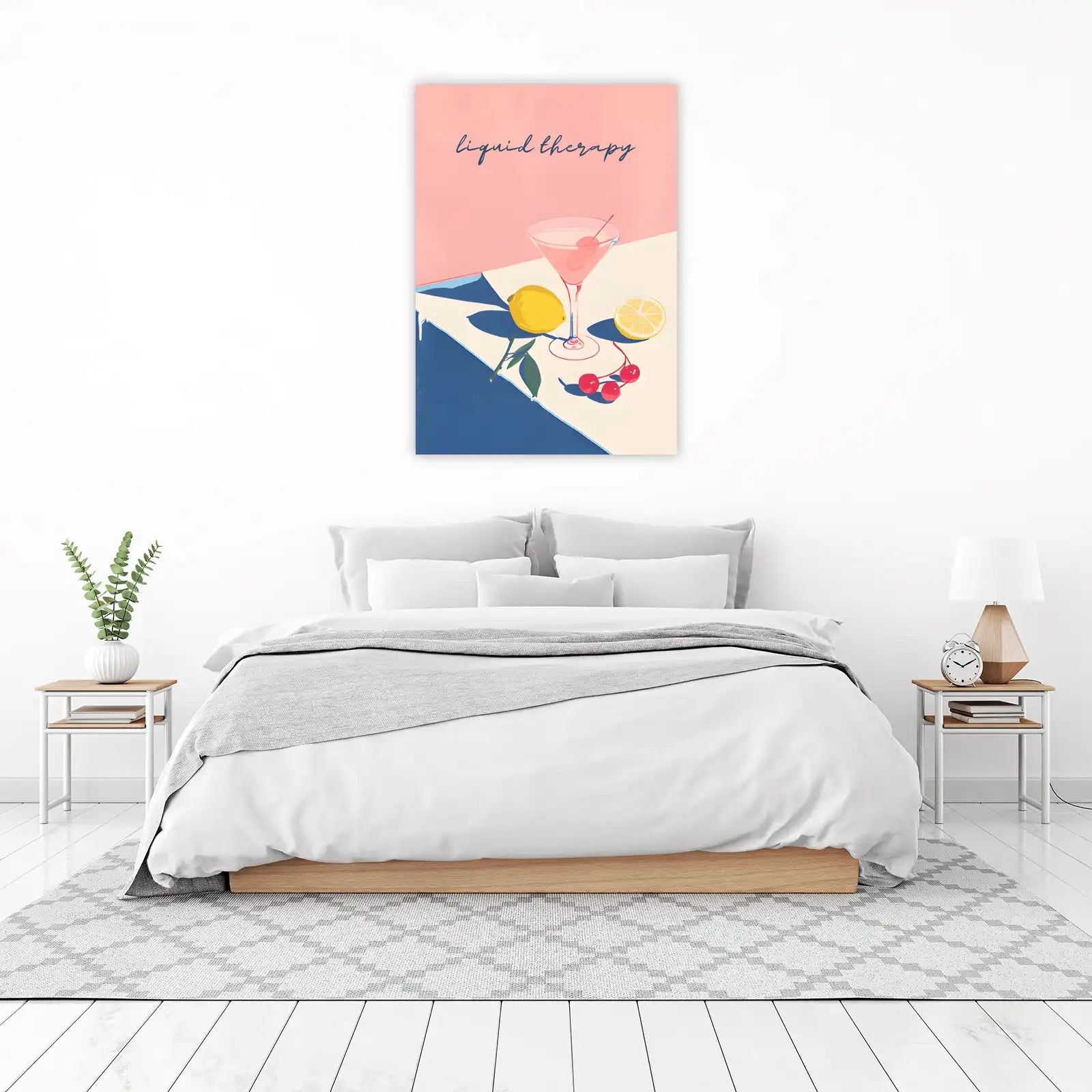 Liquid Therapy Cocktail Art Wall Art