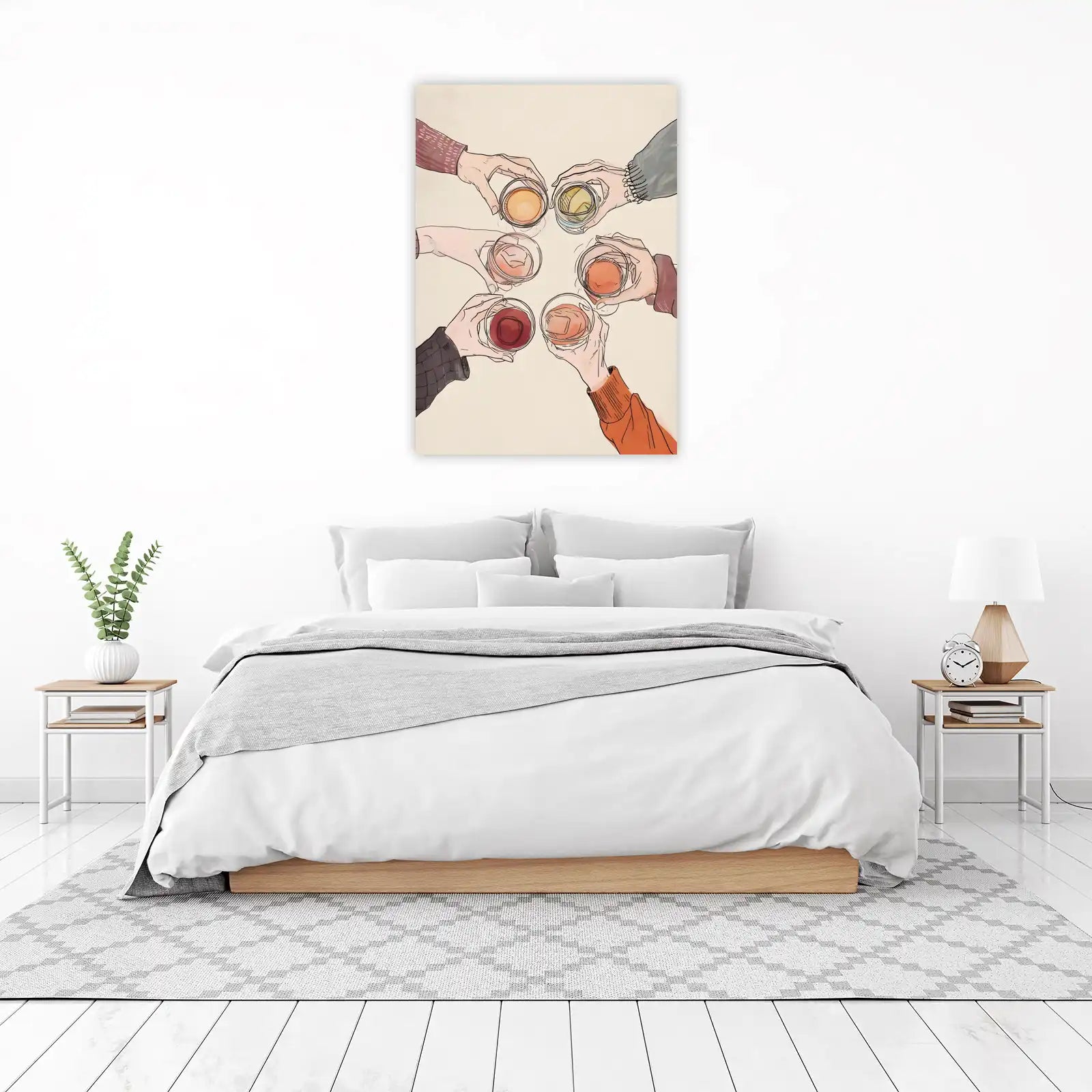 Cheers to Good Times Art Wall Art