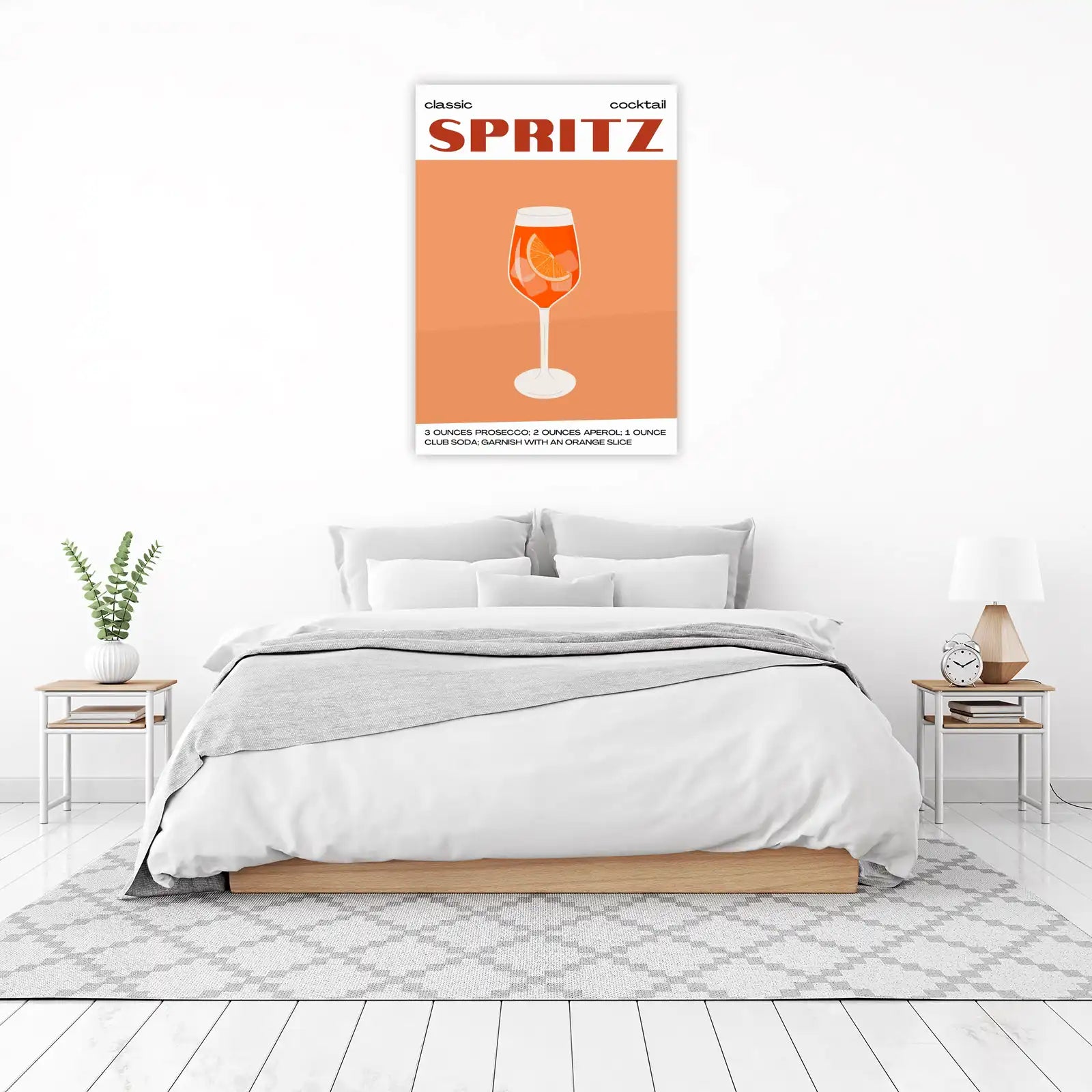 Vibrant Spritz Cocktail Wall Art