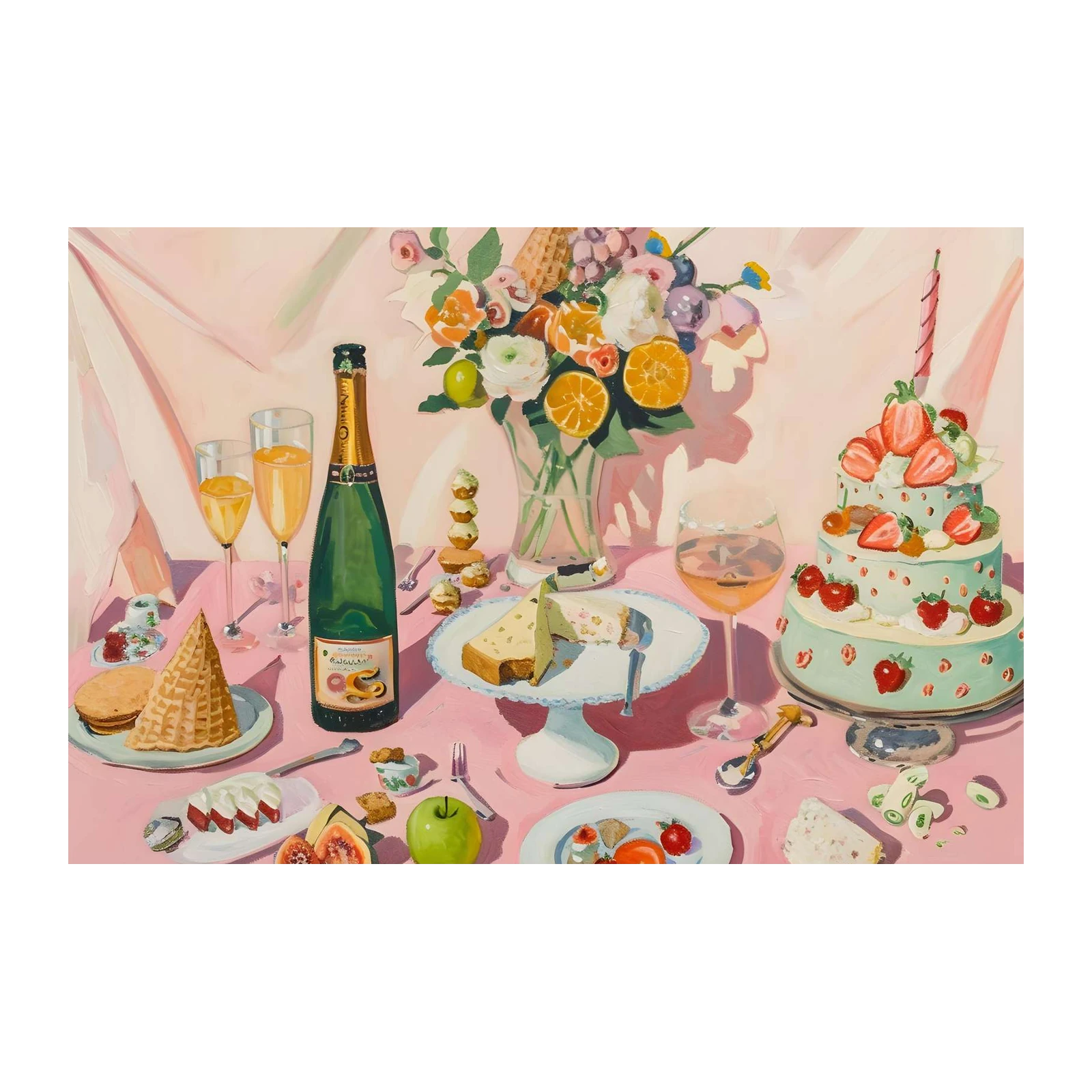 Celebration Sweetness Still Life Wall Art