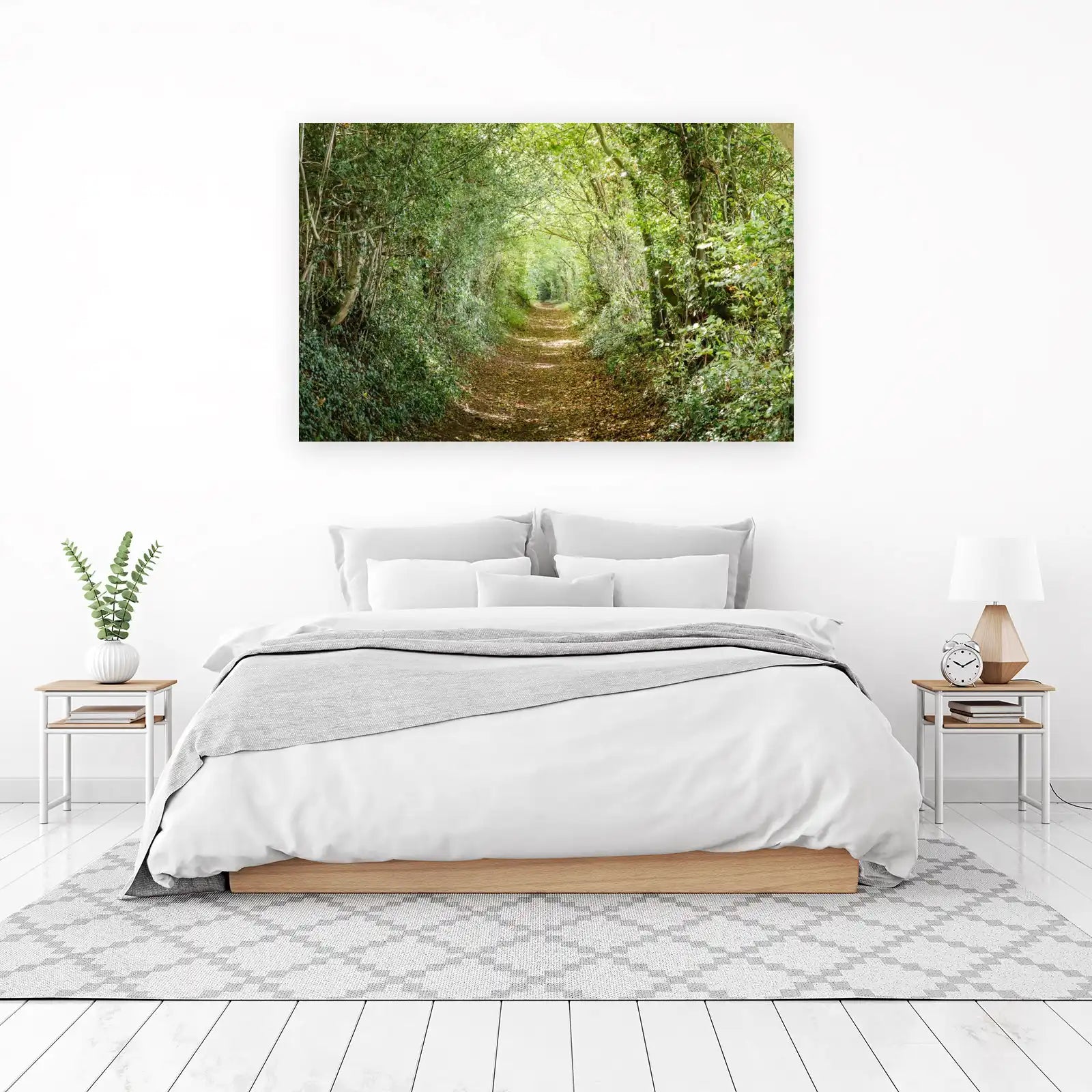 Enchanting Forest Path Nature Landscape Wall Art