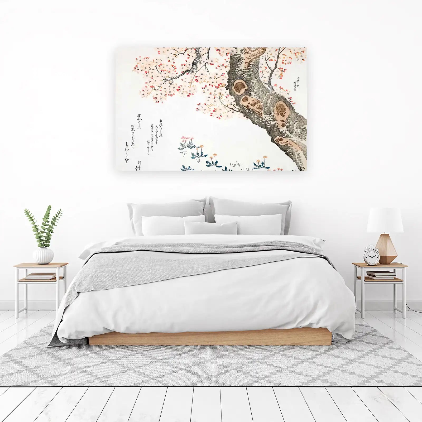 Japanese Cherry Blossom Tree Wall Art