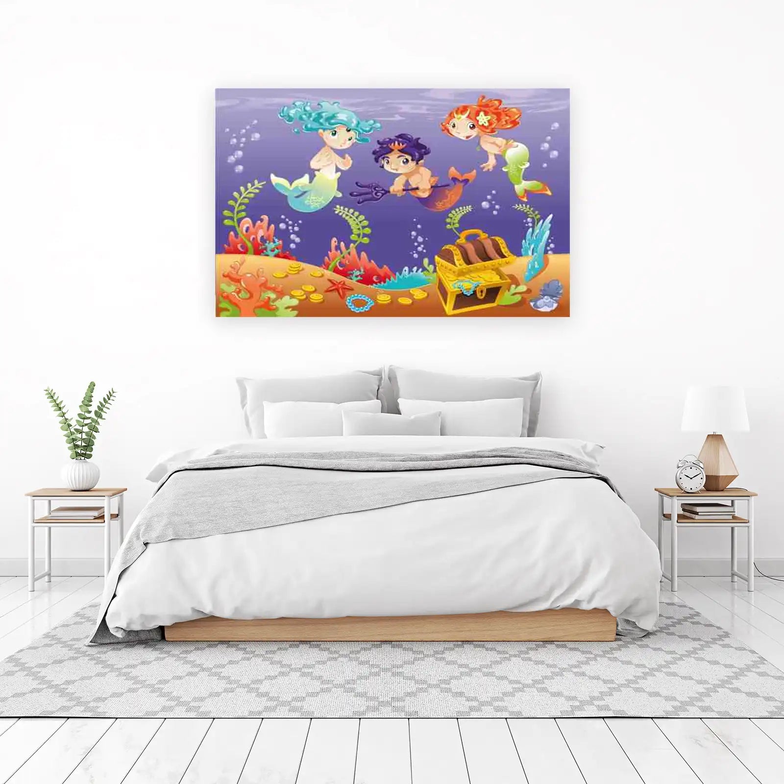 Magical Mermaid Adventure Wall Art