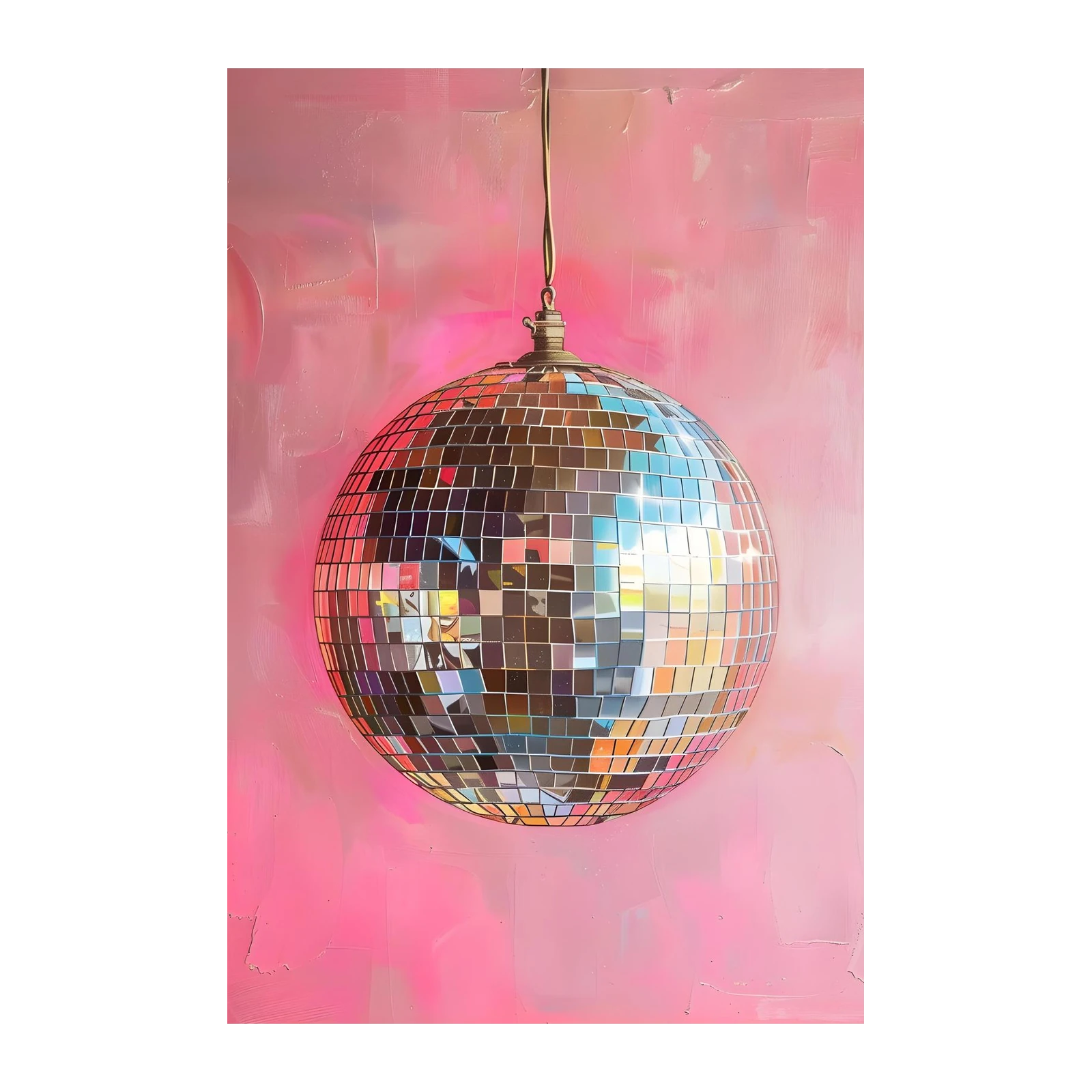 Disco Ball Dream Wall Art