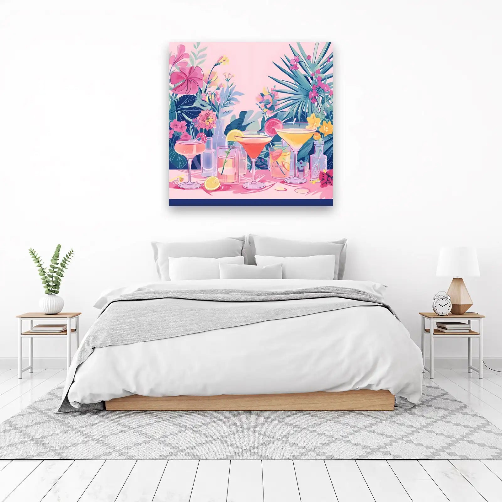 Tropical Cocktail Bliss Wall Art
