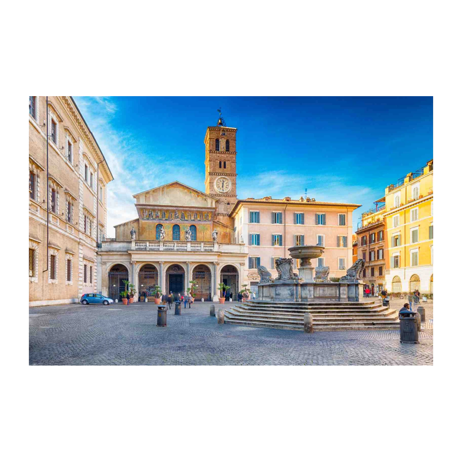 Rome Piazza Santa Maria Wall Art