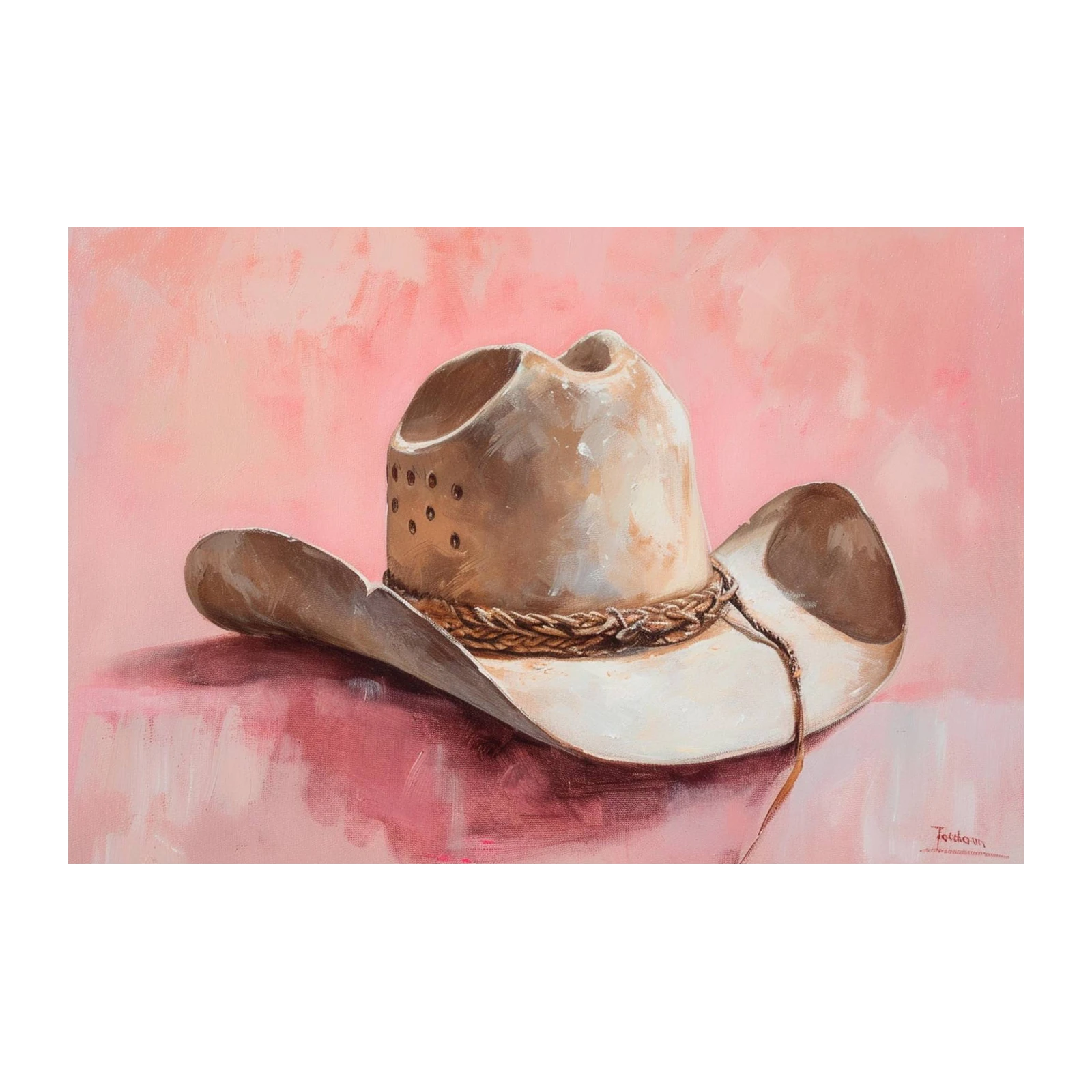 Rustic Charm Cowboy Hat Wall Art