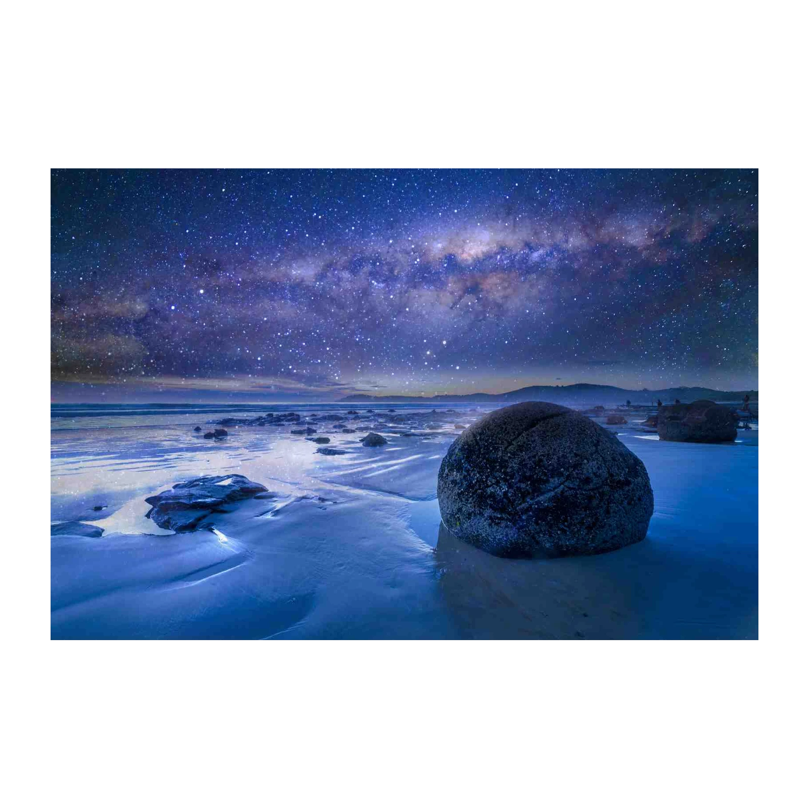 Milky Way Beach Landscape Wall Art