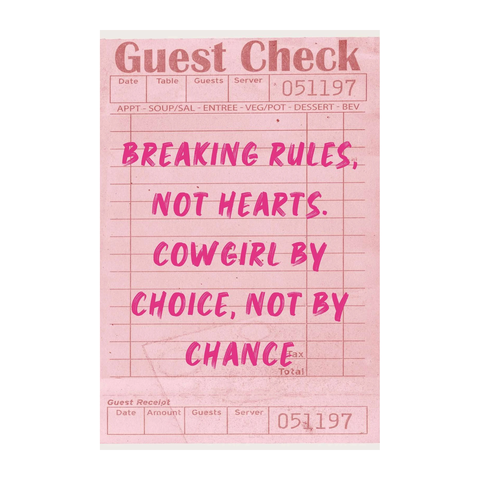 Cowgirl by Choice Wall Art