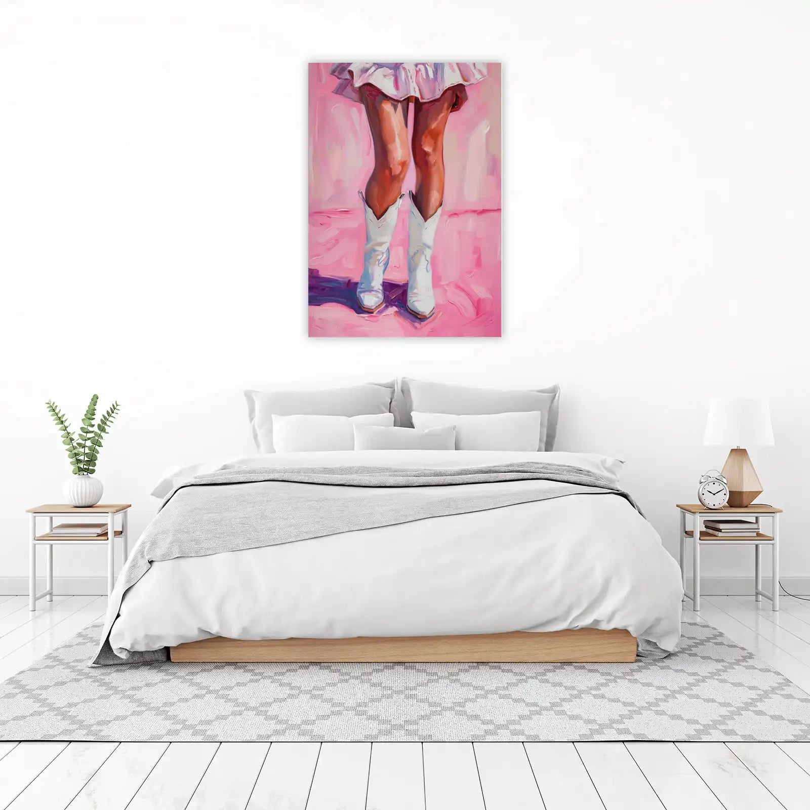 Pink Cowgirl Vibes Wall Art