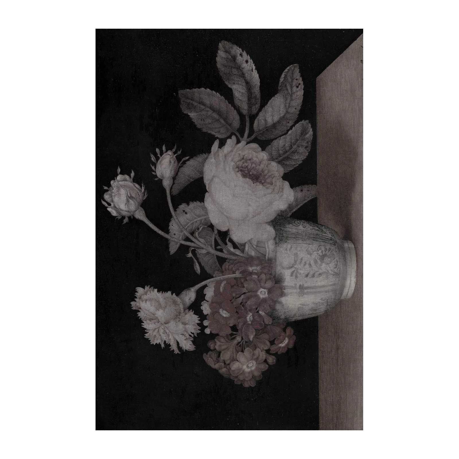 Vintage Floral Still Life Wall Art