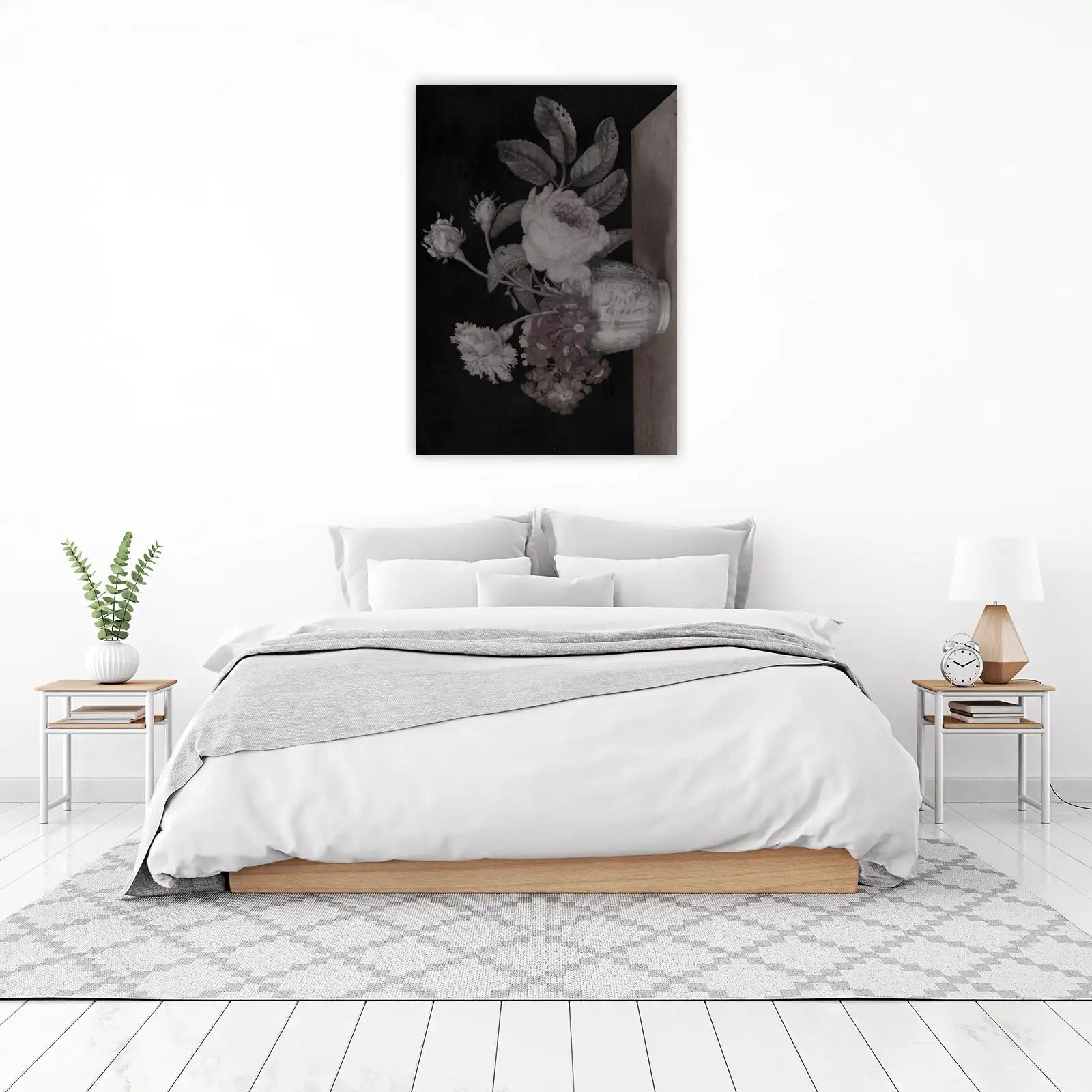 Vintage Floral Still Life Wall Art