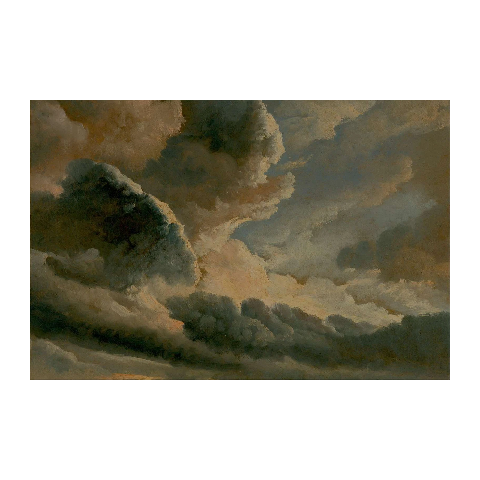 Dramatic Cloudscape Landscape Wall Art
