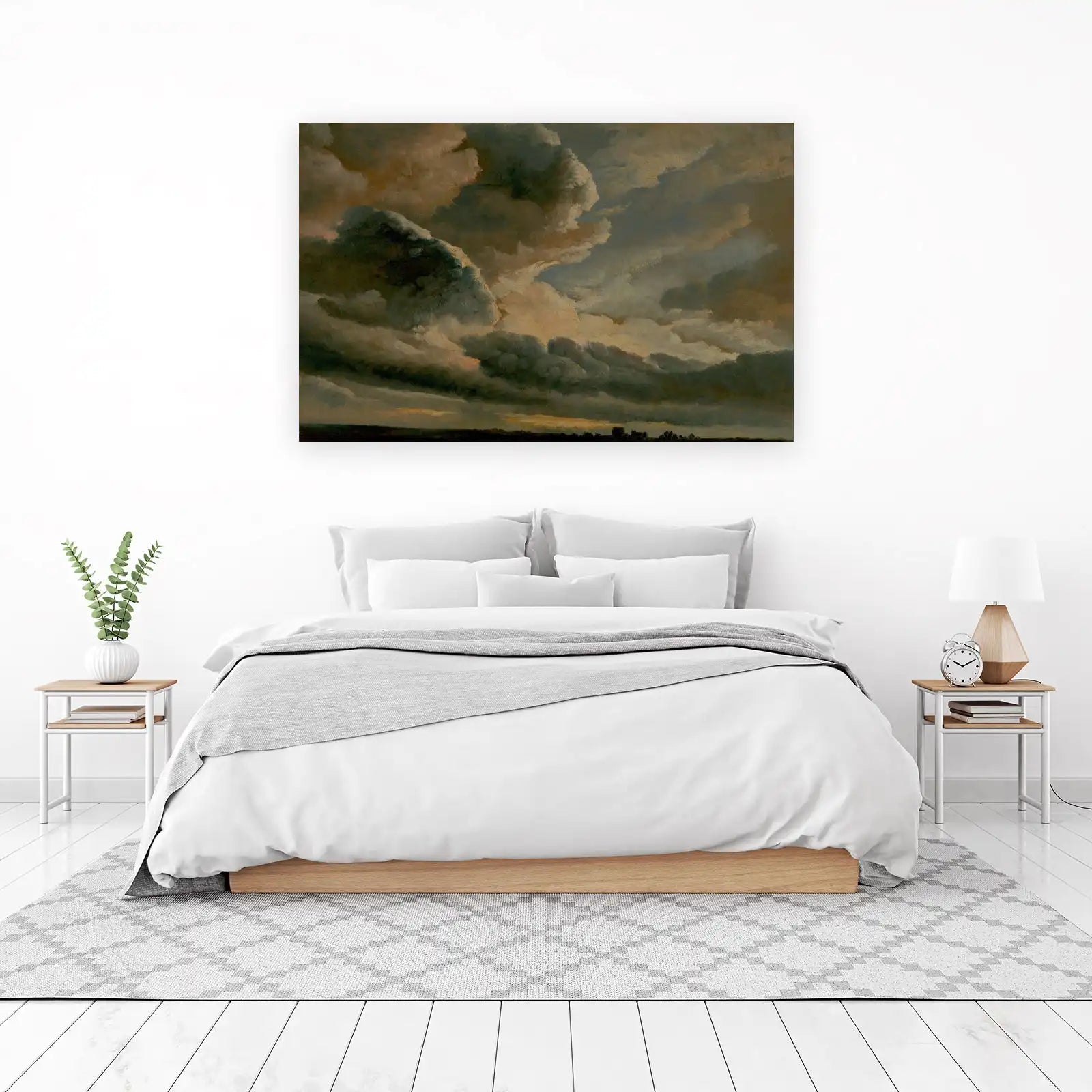 Dramatic Cloudscape Landscape Wall Art
