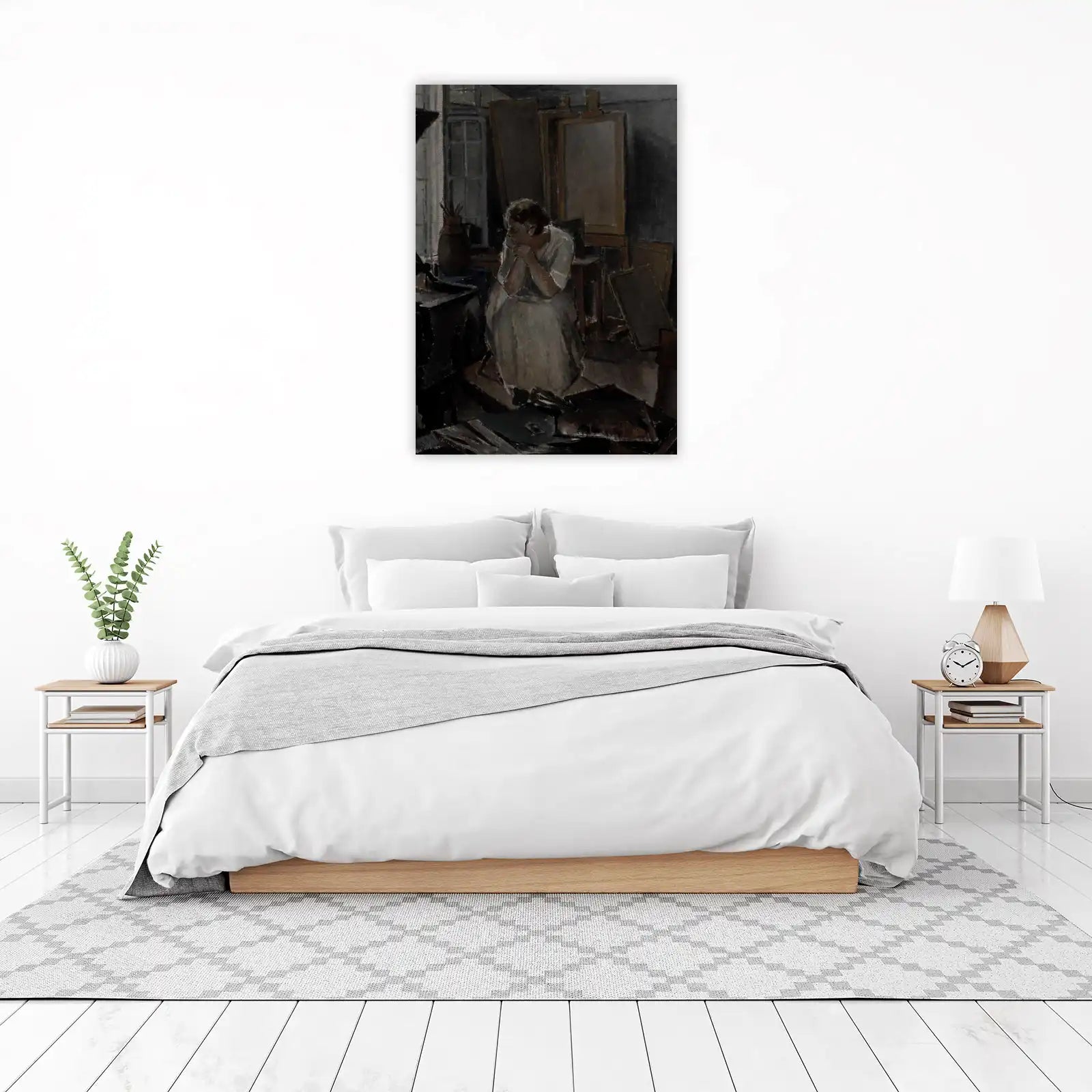 Melancholy Artist Studio Wall Art