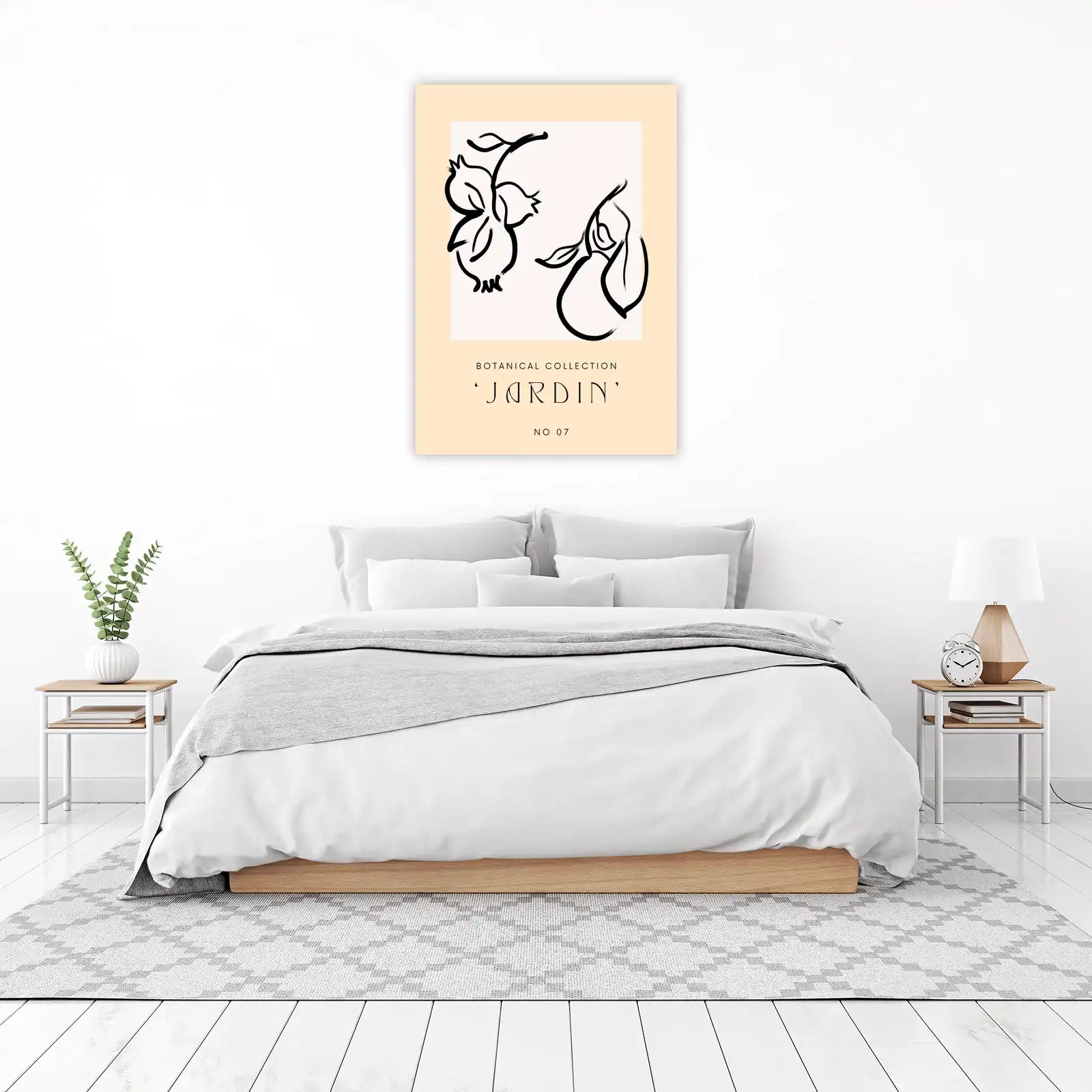 Minimalist Fruit Botanical Art Wall Art