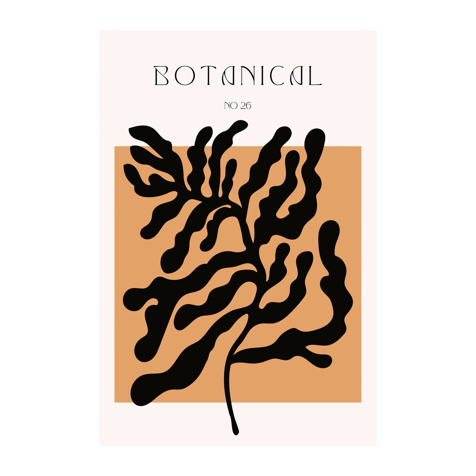 Abstract Botanical Art Wall Art
