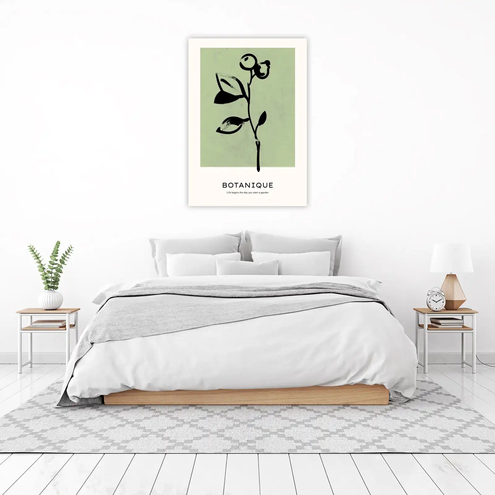 Minimalist Botanical Branch Wall Art