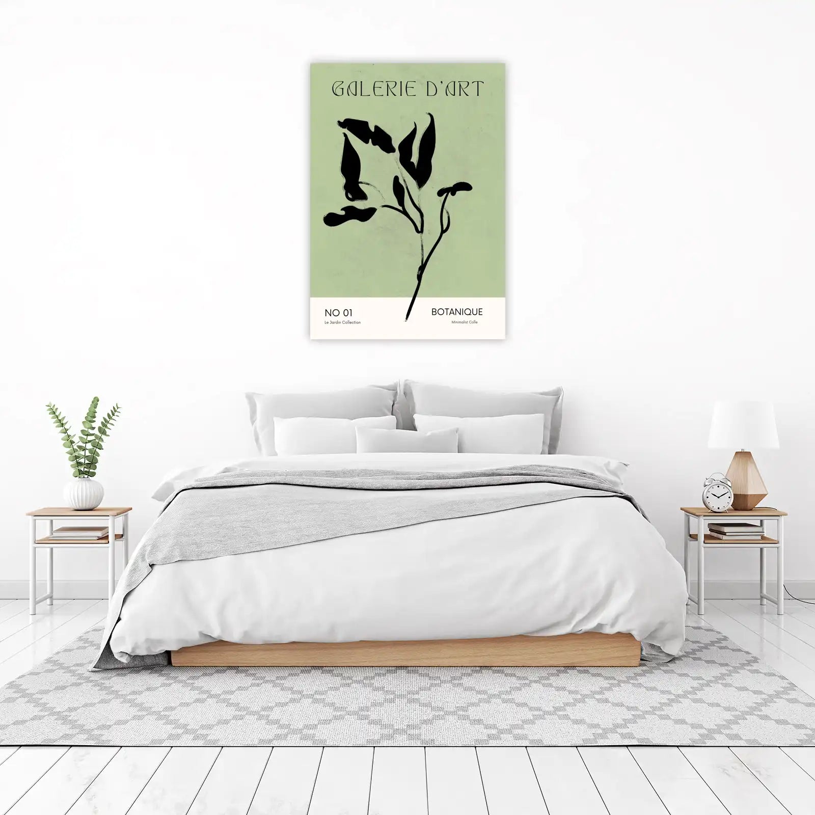 Botanique No 01 Abstract Floral Wall Art