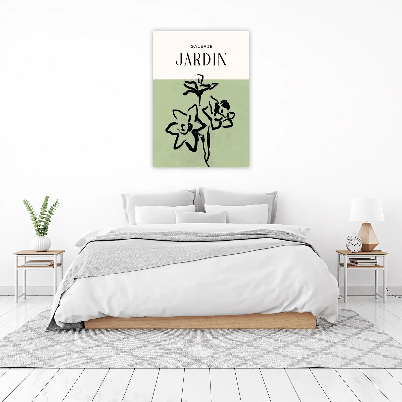 Botanical Sketch Flower Art Wall Art