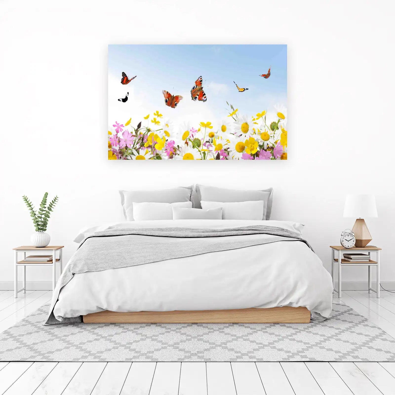 Butterfly Meadow Bliss Nature Wall Art