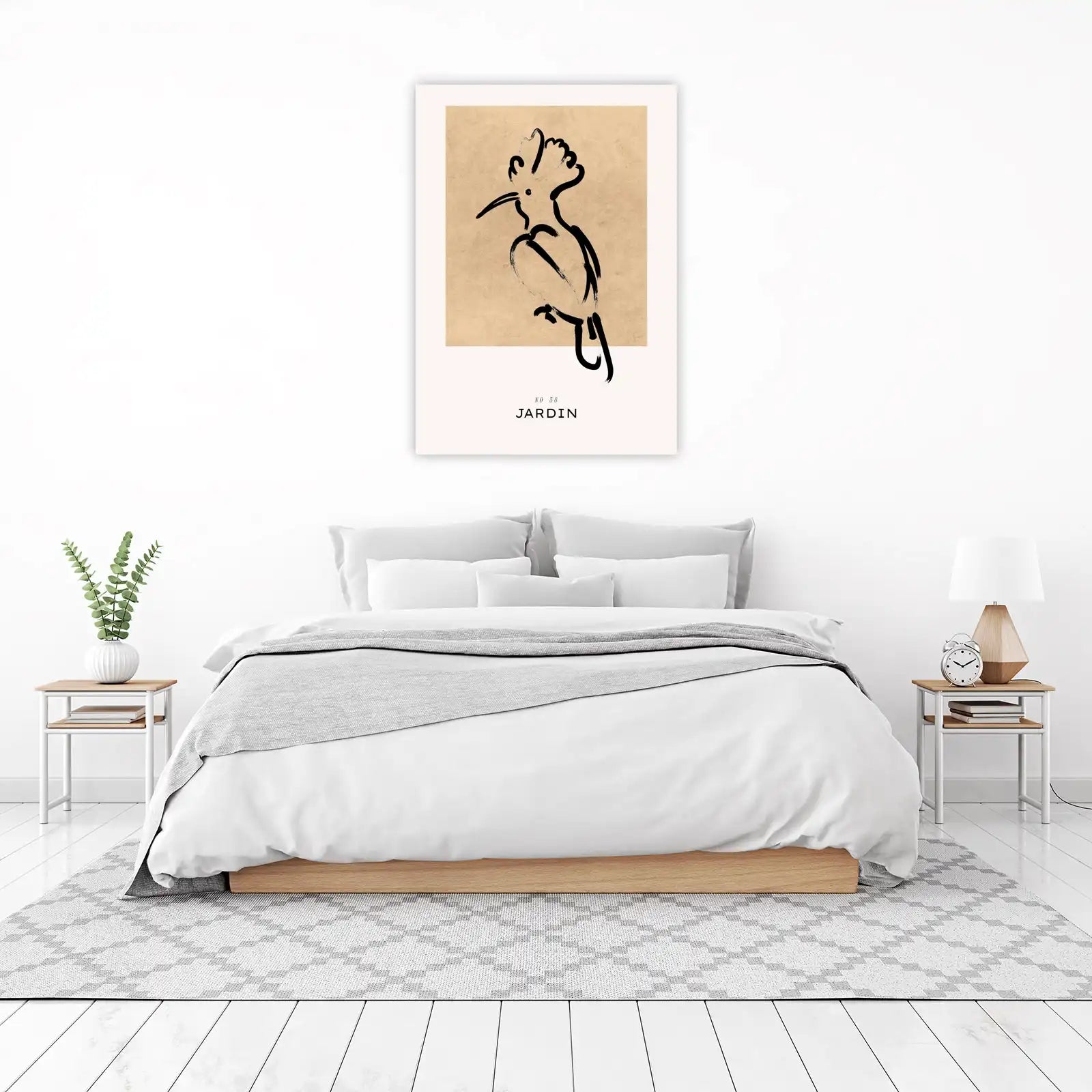 Minimalist Bird Art Wall Art | Jardin Collection