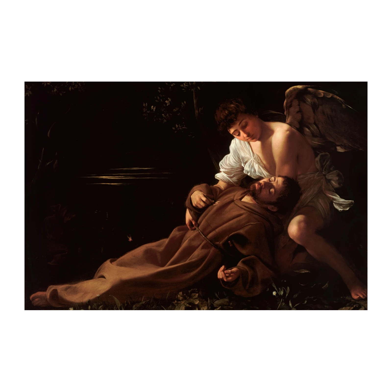 St. Francis in Ecstasy Angelic Comfort Wall Art