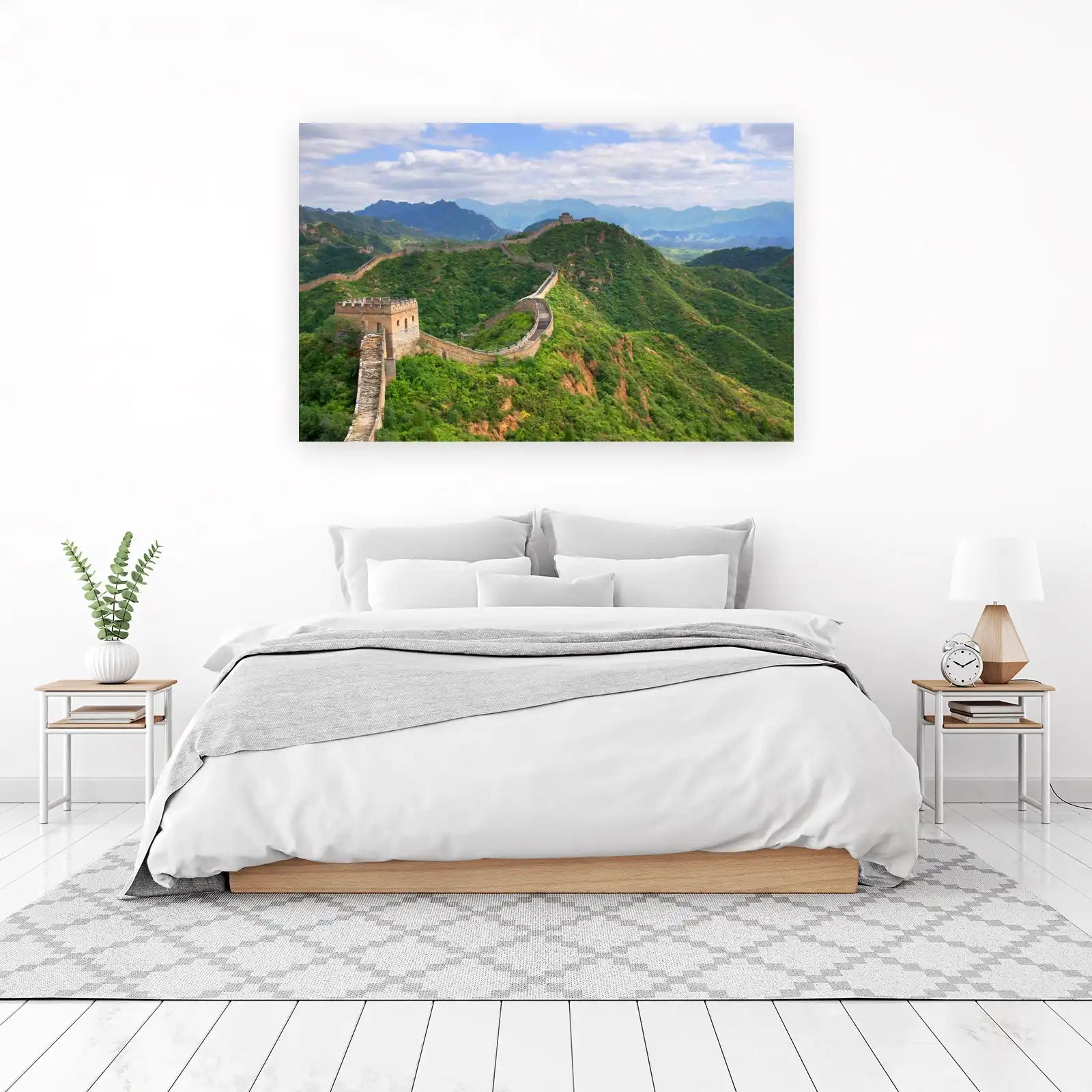 Majestic Great Wall of China Landscape Wall Art