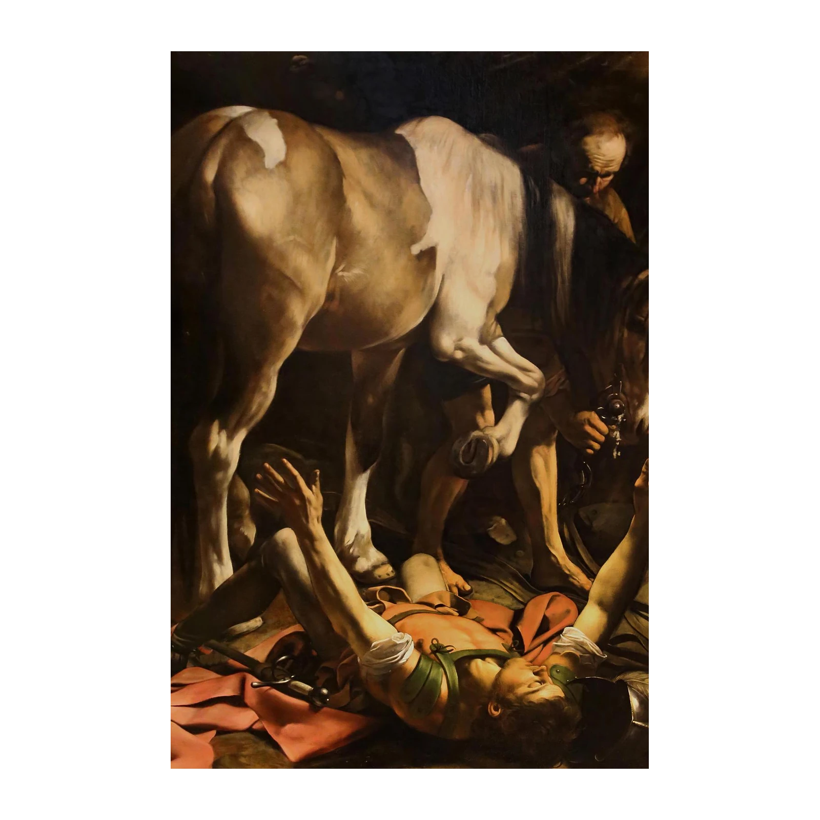 Dramatic Horse & Warrior Conversion Wall Art