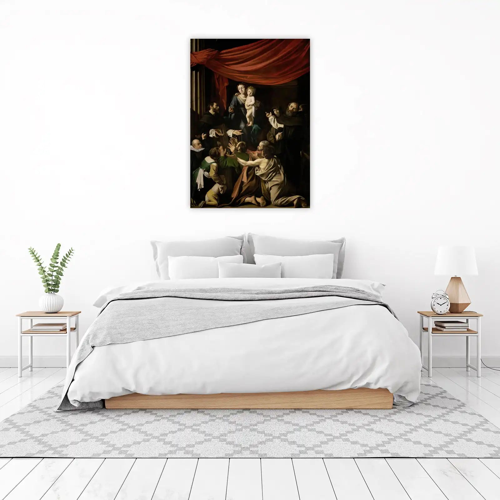 Madonna and Child with Saints Wall Art