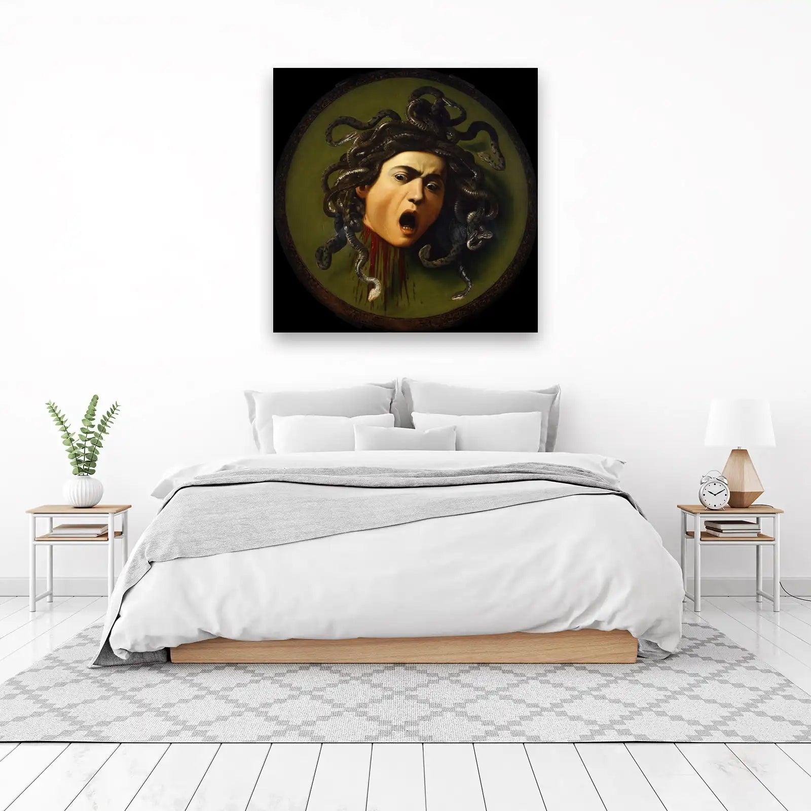 Medusa's Gaze Baroque Masterpiece Wall Art