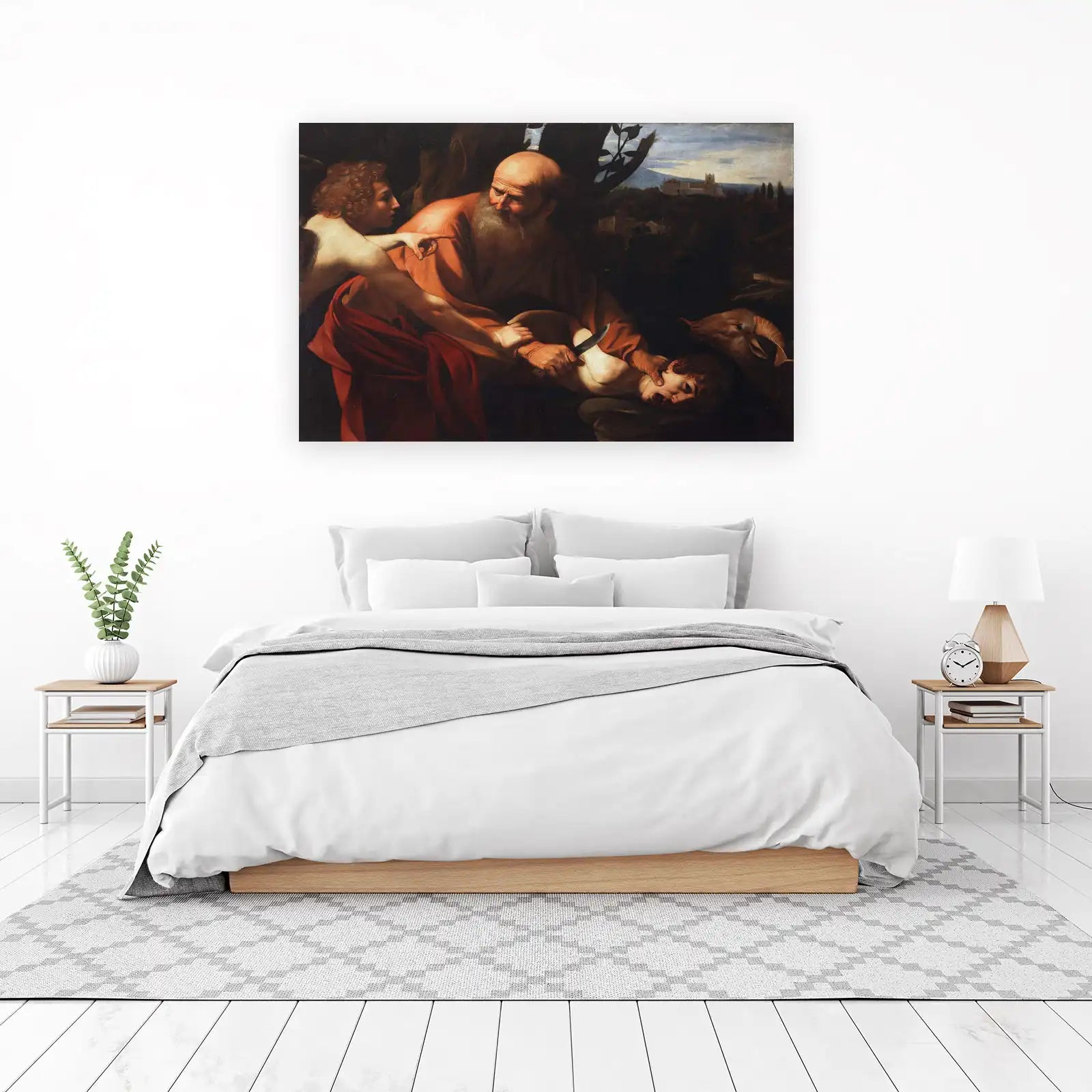 Sacrifice of Isaac Baroque Masterpiece Wall Art