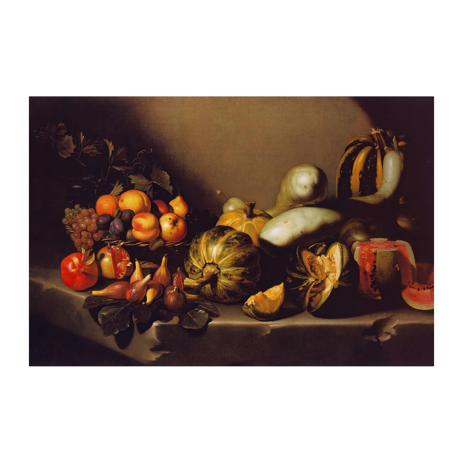 Luxurious Abundance Fruit & Vegetable Wall Art