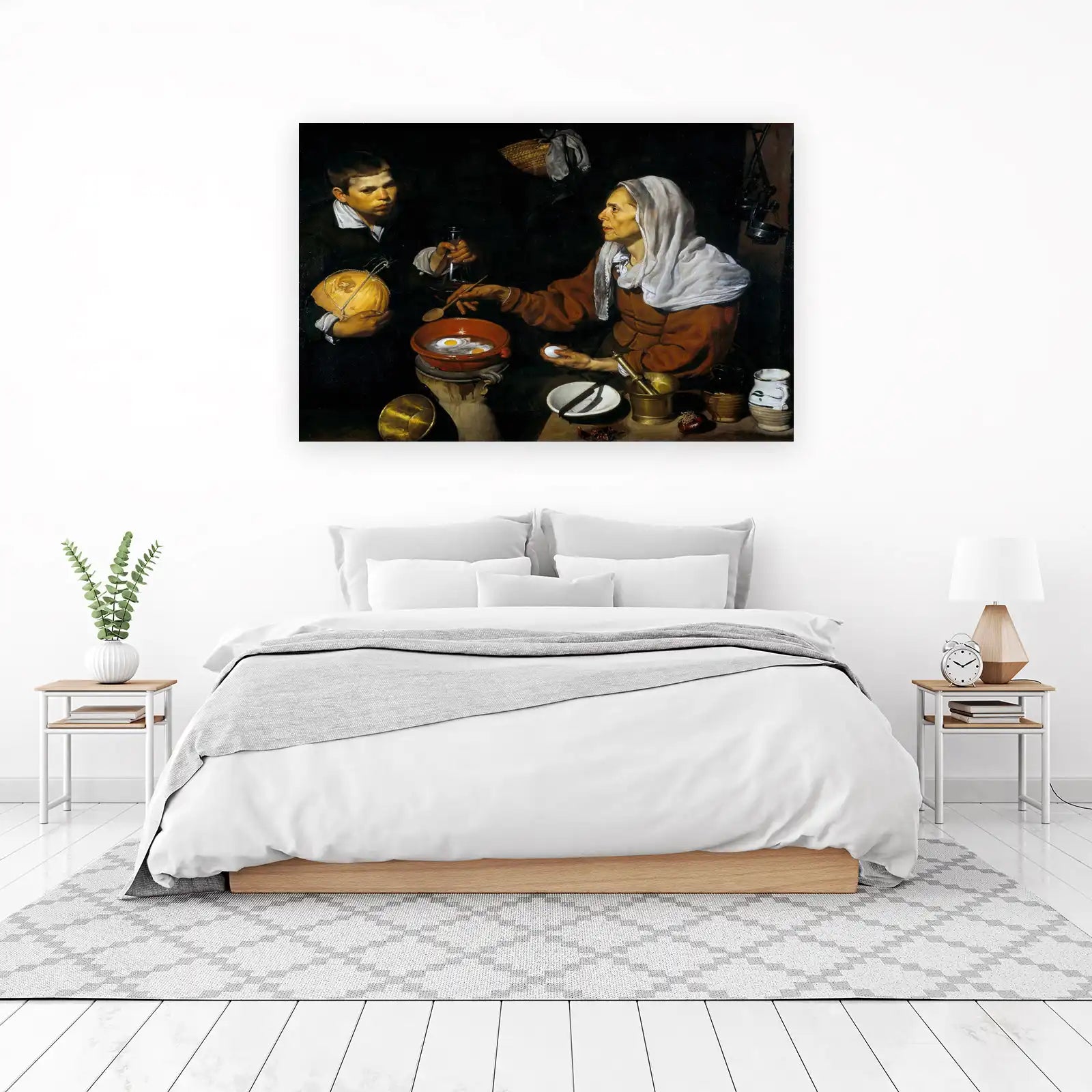 The Kitchen Maid's Morning Egg Wall Art