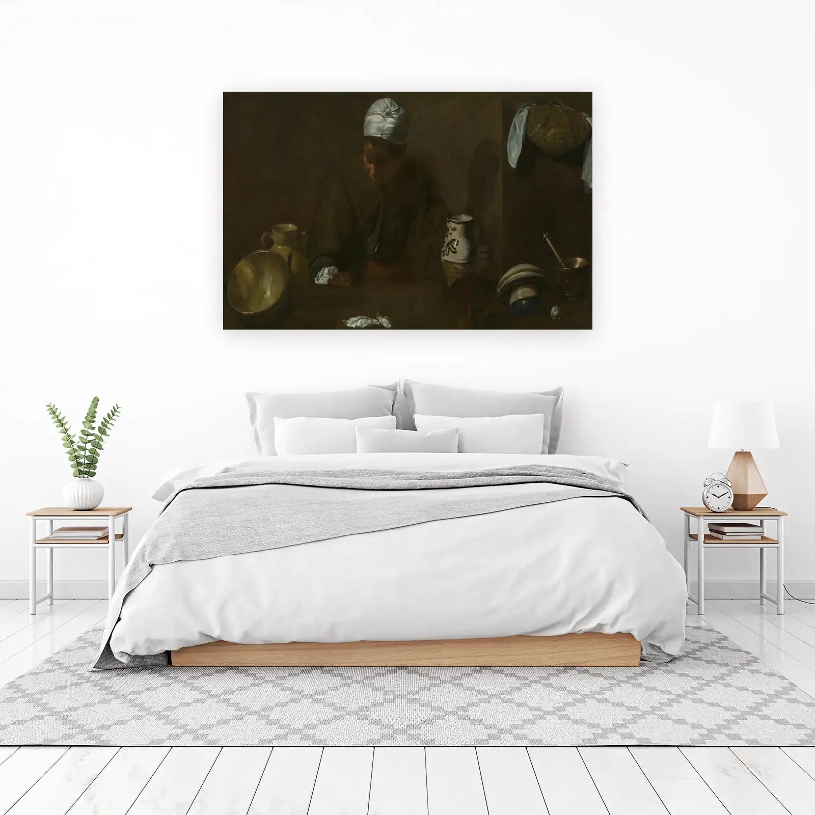 Old Master Kitchen Scene Wall Art