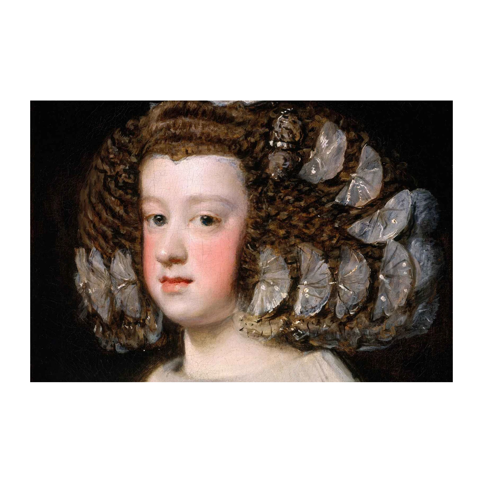 Infanta Margarita Regal Portrait Wall Art