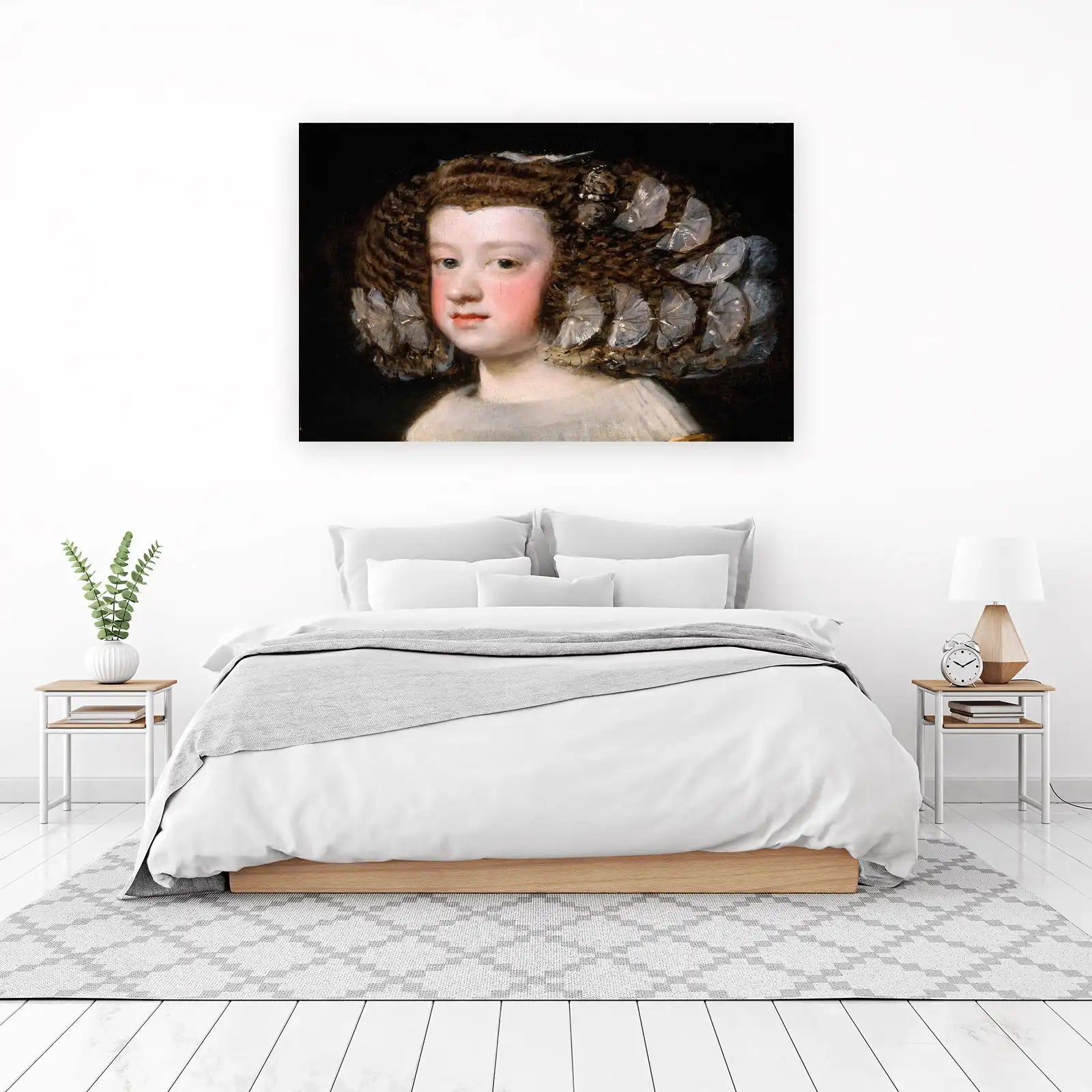 Infanta Margarita Regal Portrait Wall Art