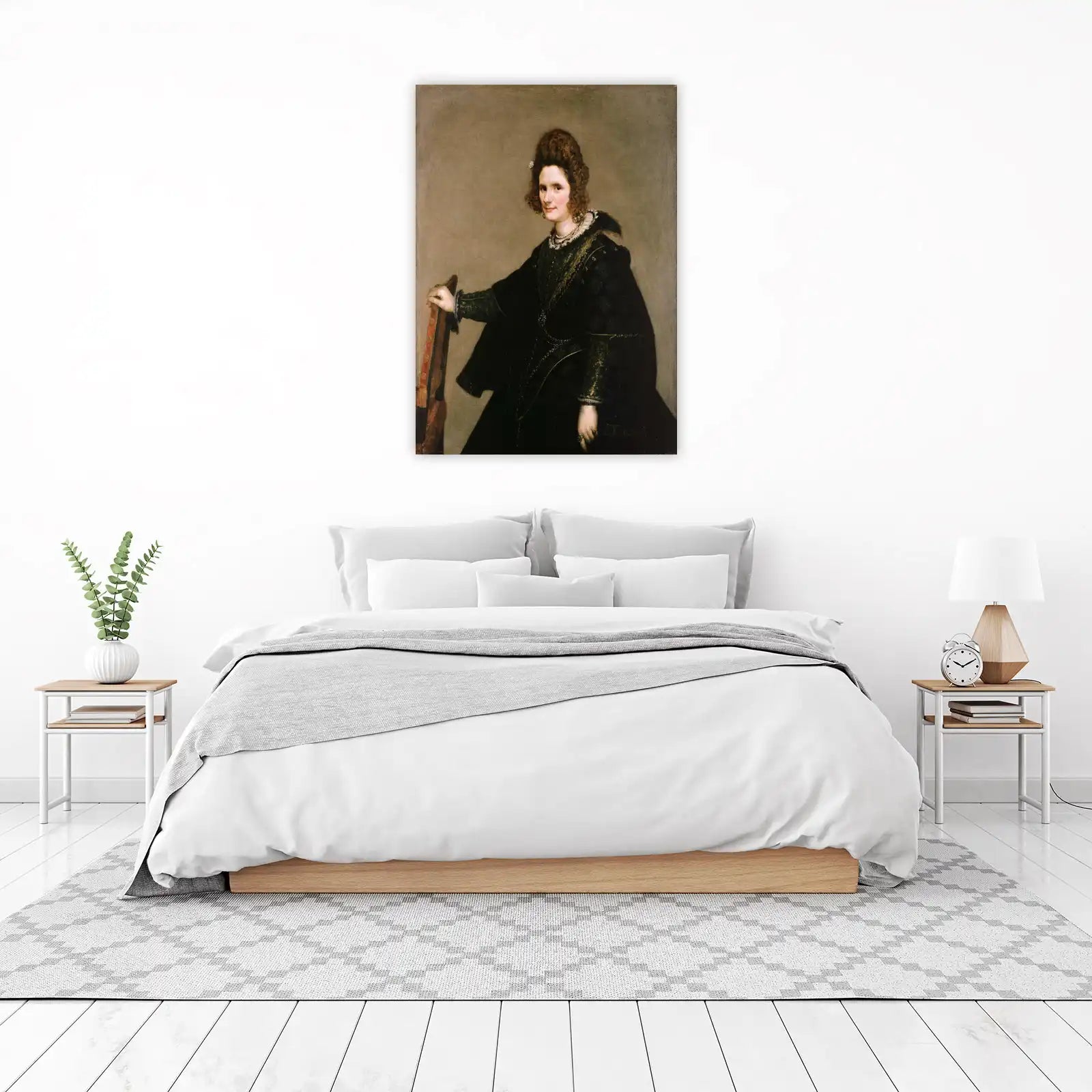 Elegant Renaissance Lady Portrait Wall Art