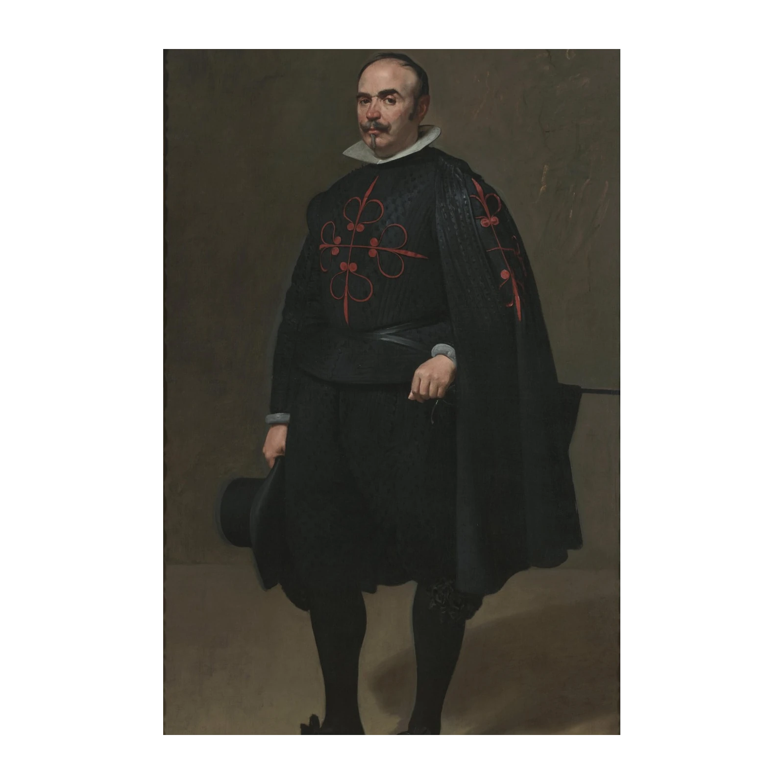 Noble Courtier Portrait Wall Art