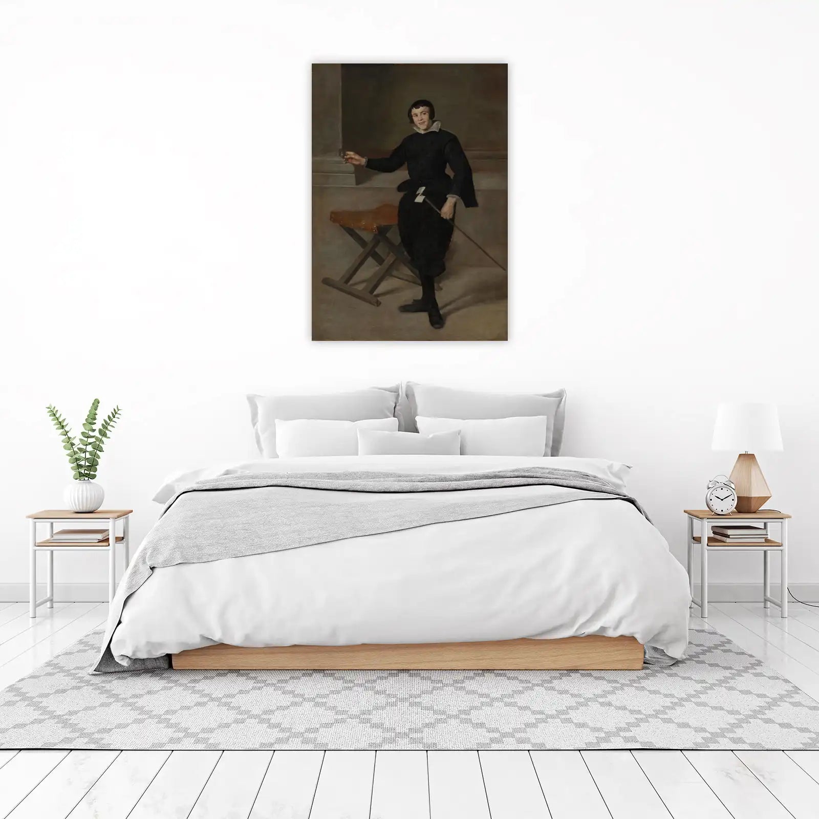 Elegant Gentleman Portrait Wall Art