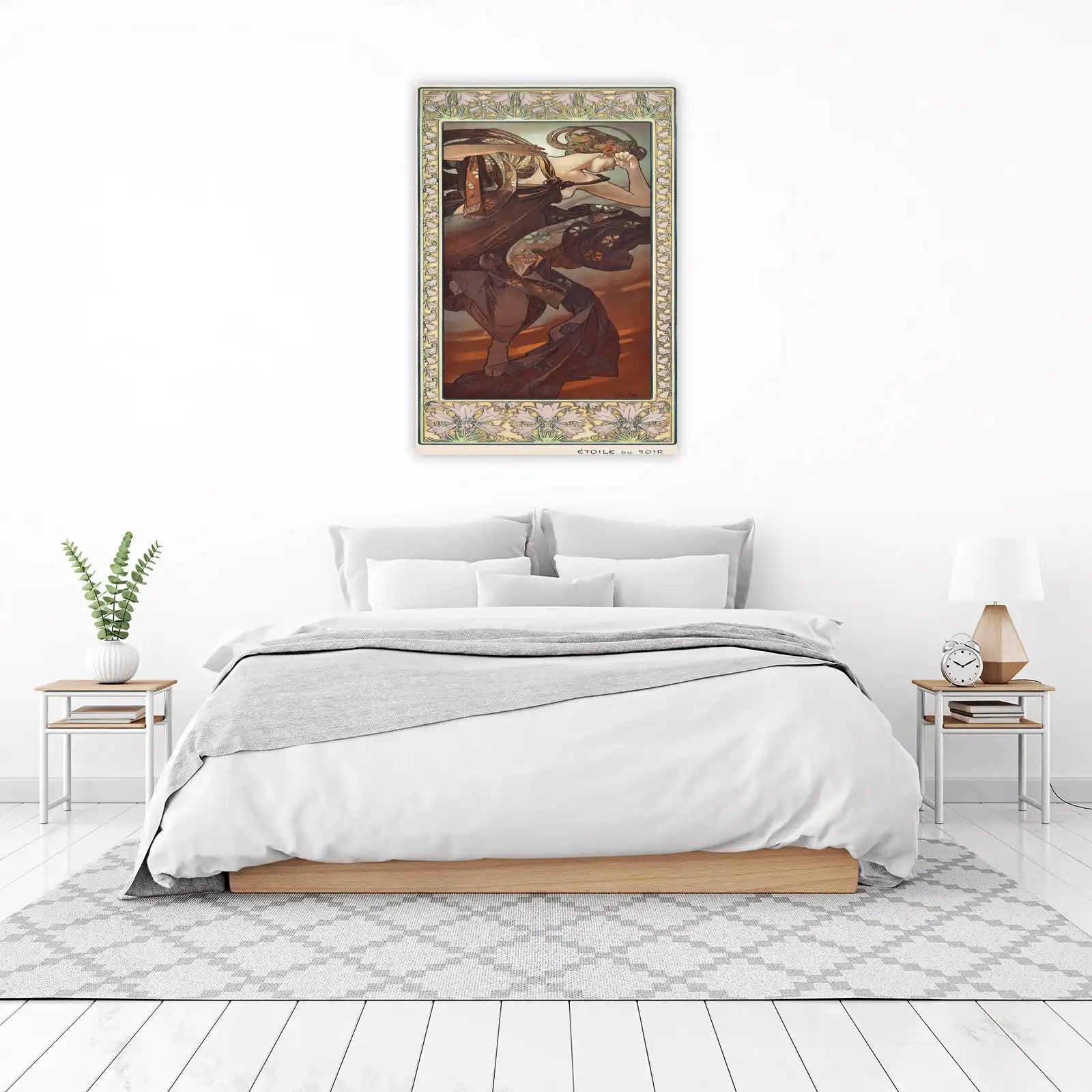 Art Nouveau "Evening Star" by Mucha Wall Art