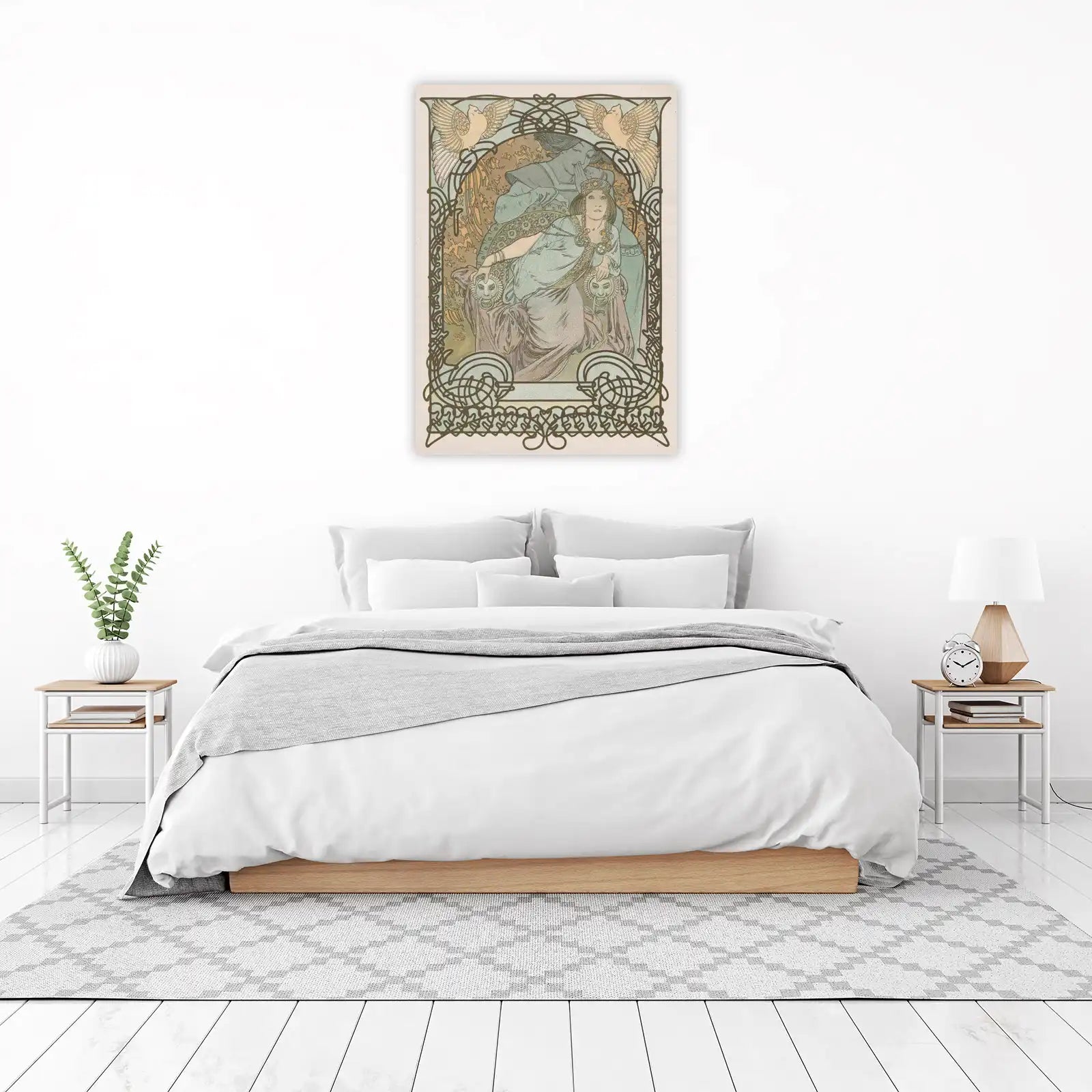 Art Nouveau Oracle Oracle Mask Wall Art