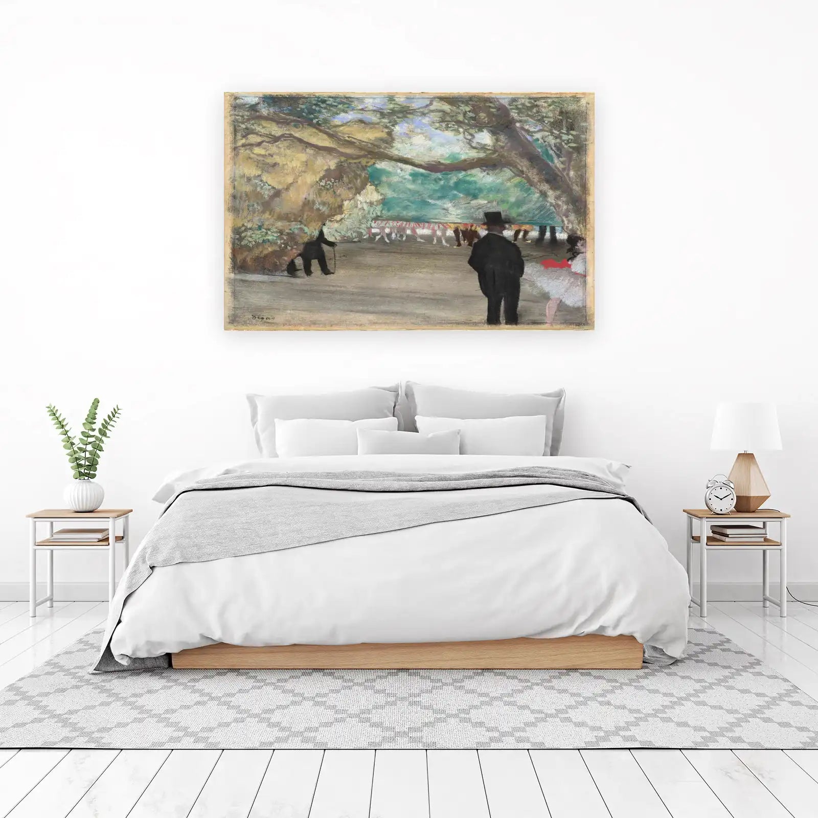 Parisian Promenade Degas Inspired Wall Art