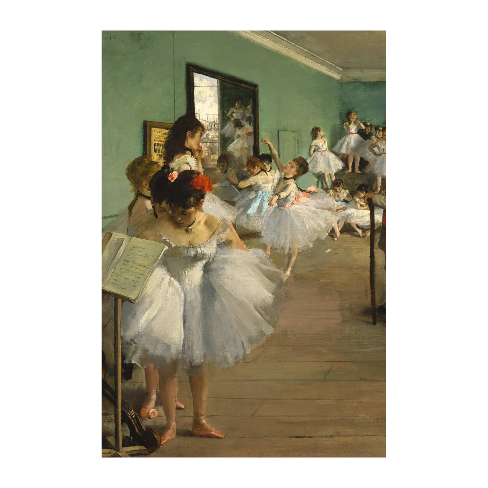 Ballet Rehearsal Impressionist Art Wall Art
