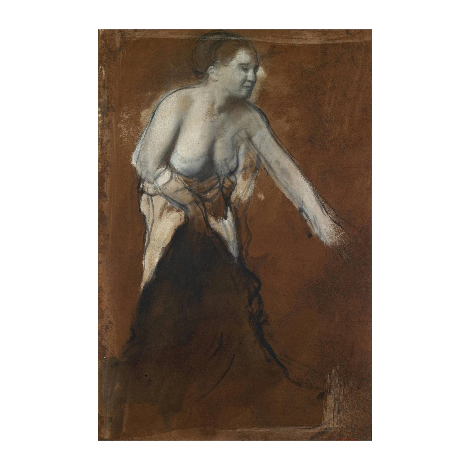 Impressionist Nude Figure Wall Art