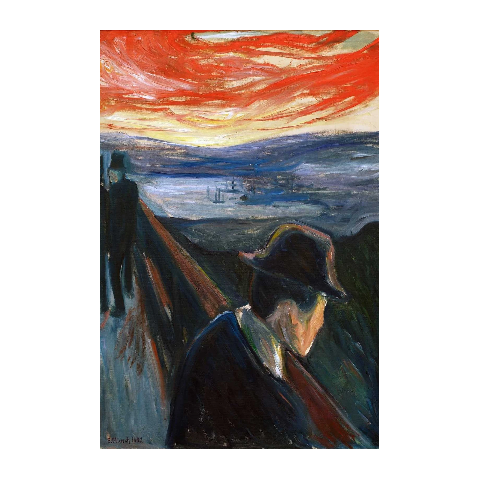 Iconic 'The Scream' Art Wall Art