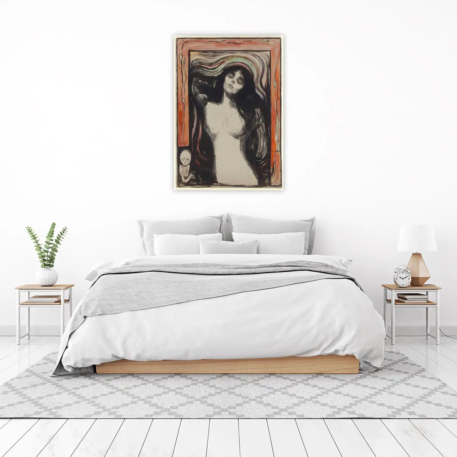 Madonna and Child Expressionist Wall Art