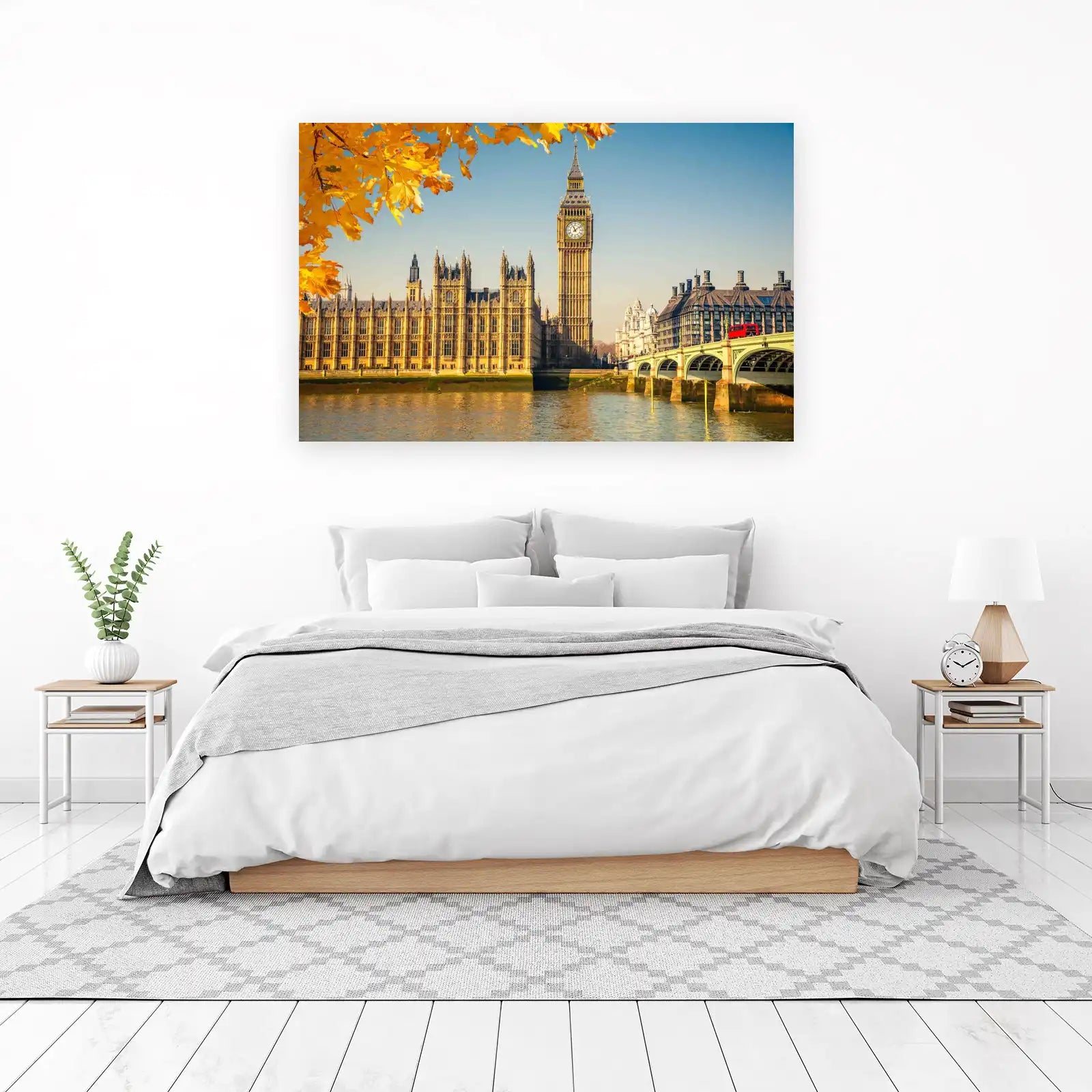 London Autumn Big Ben Wall Art
