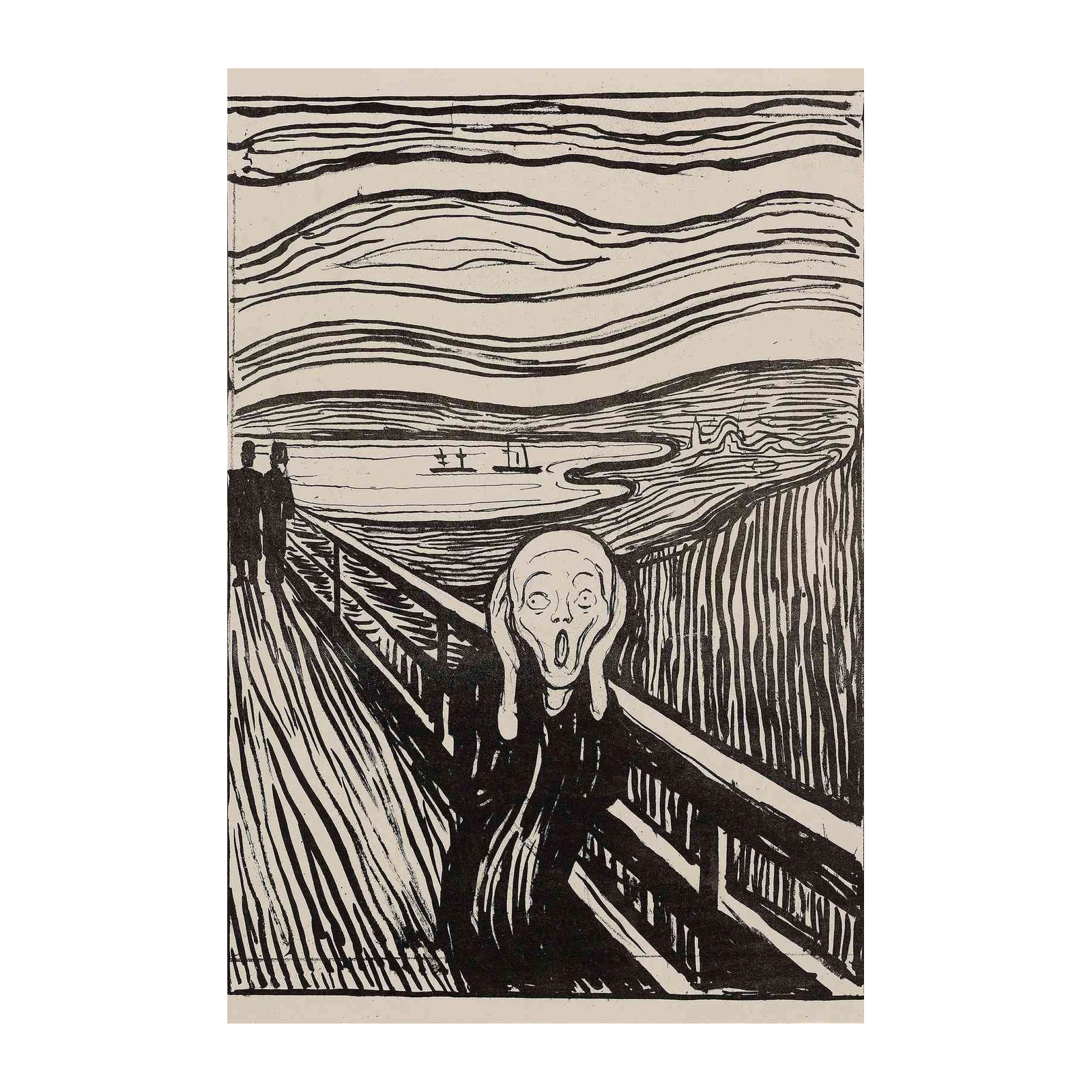 The Scream Art Wall Art - Iconic Expressionism